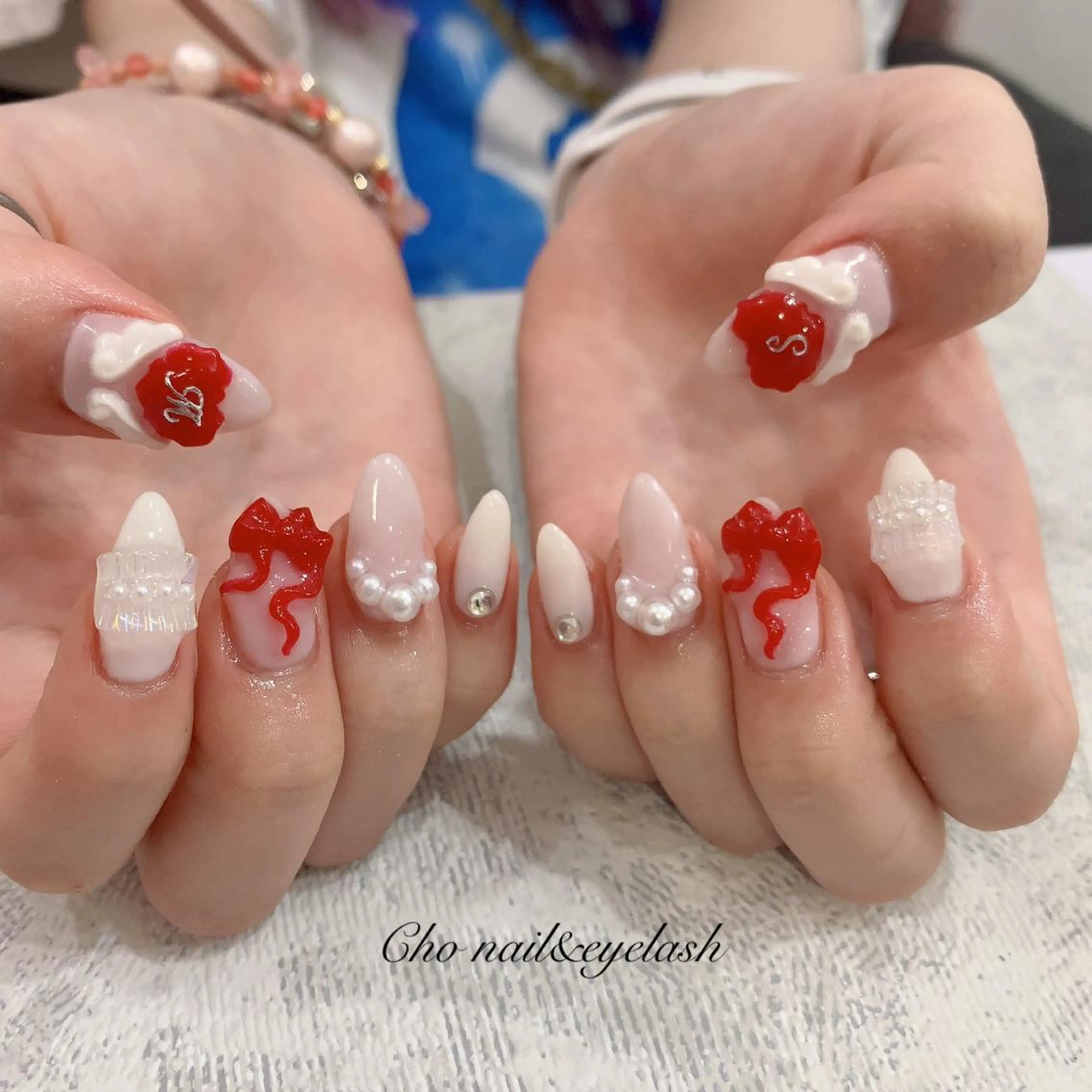 ミディアム ネイル cho nailのネイルデザイン
