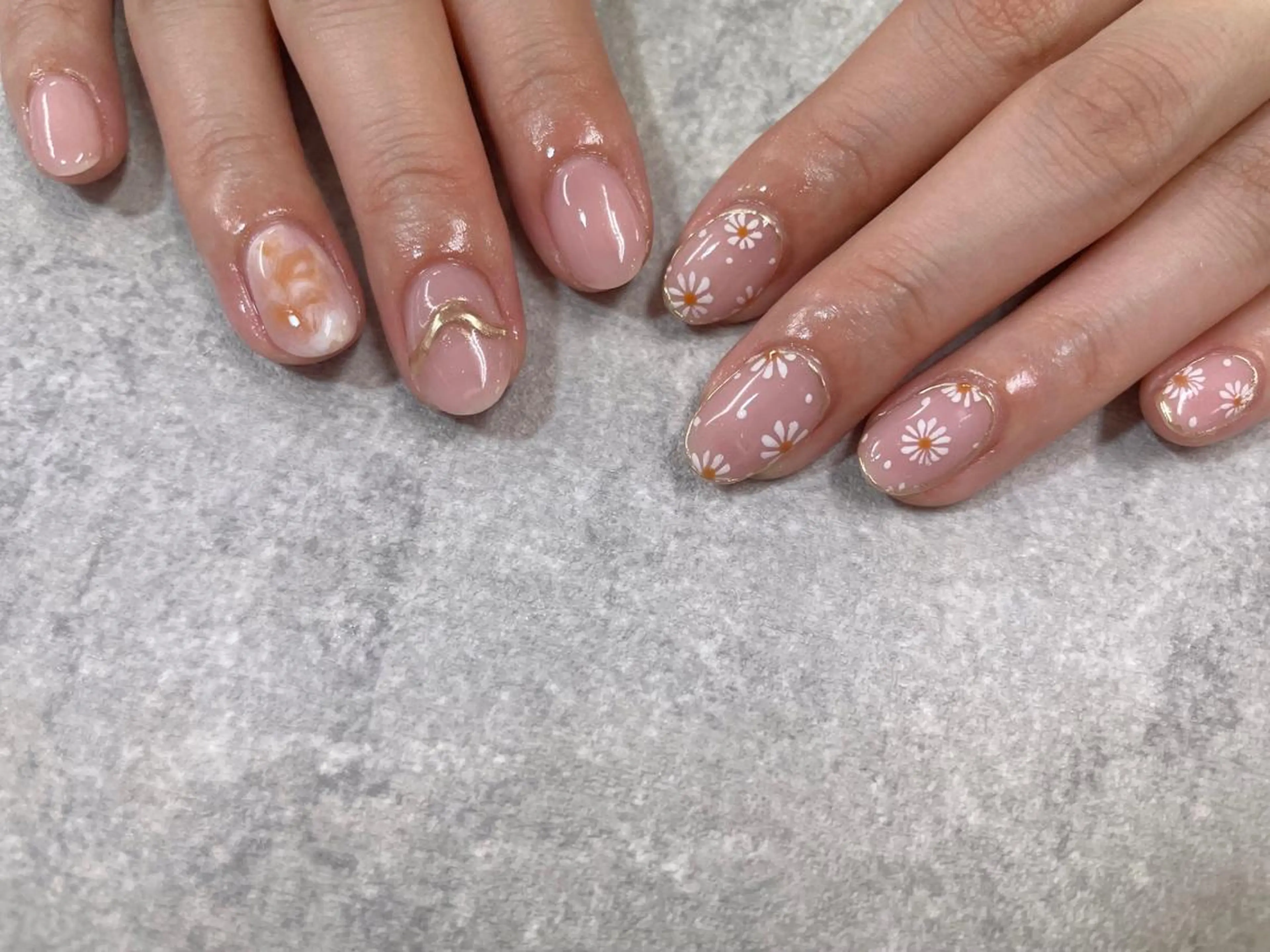 ネイル ハンドネイル foglia❁﻿. ⌇﻿imamuraのネイルデザイン