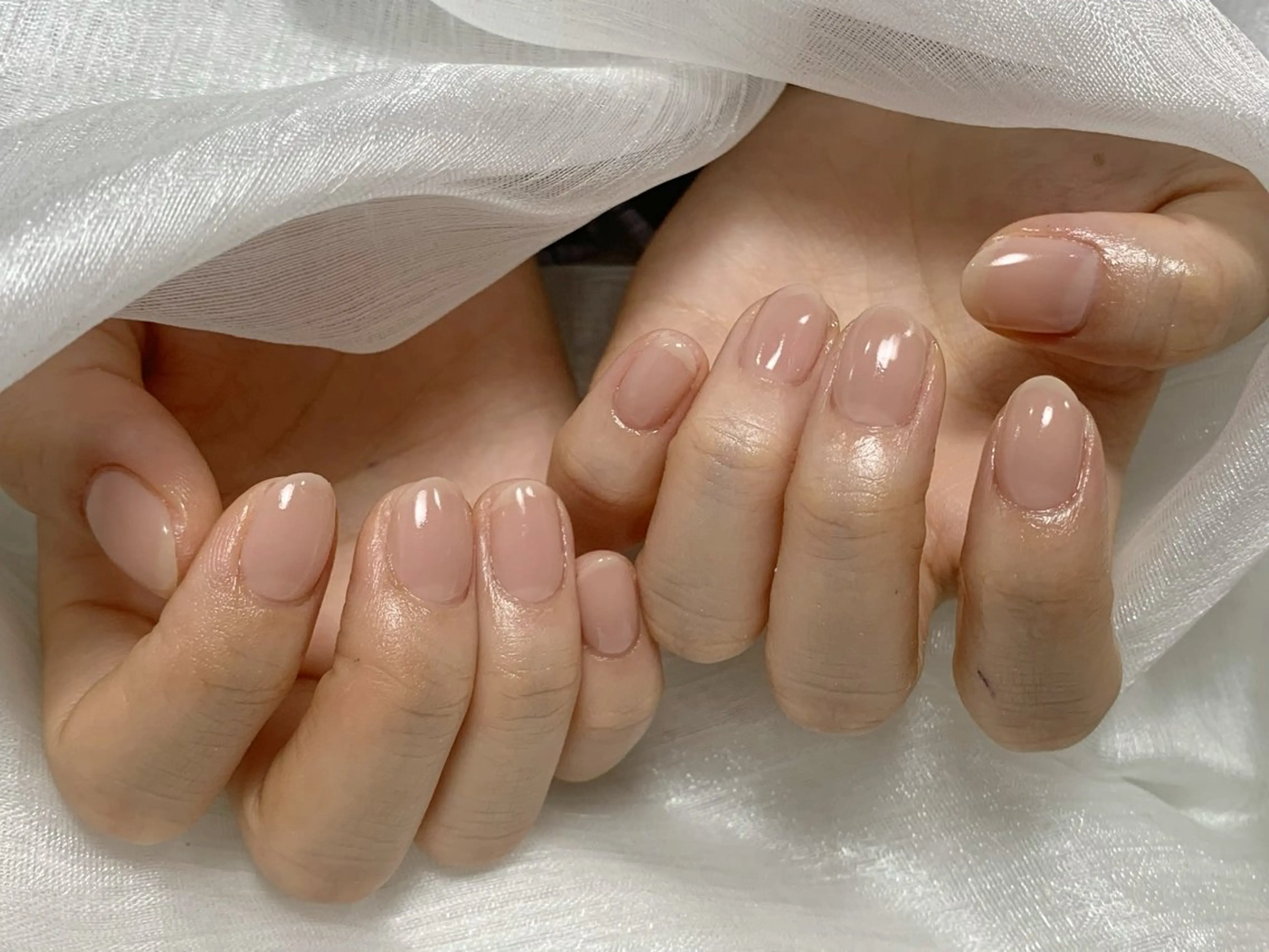 ネイル ワンカラーネイル U·Mi nail salon所属・U·Mi 上野御徒町容のネイルデザイン