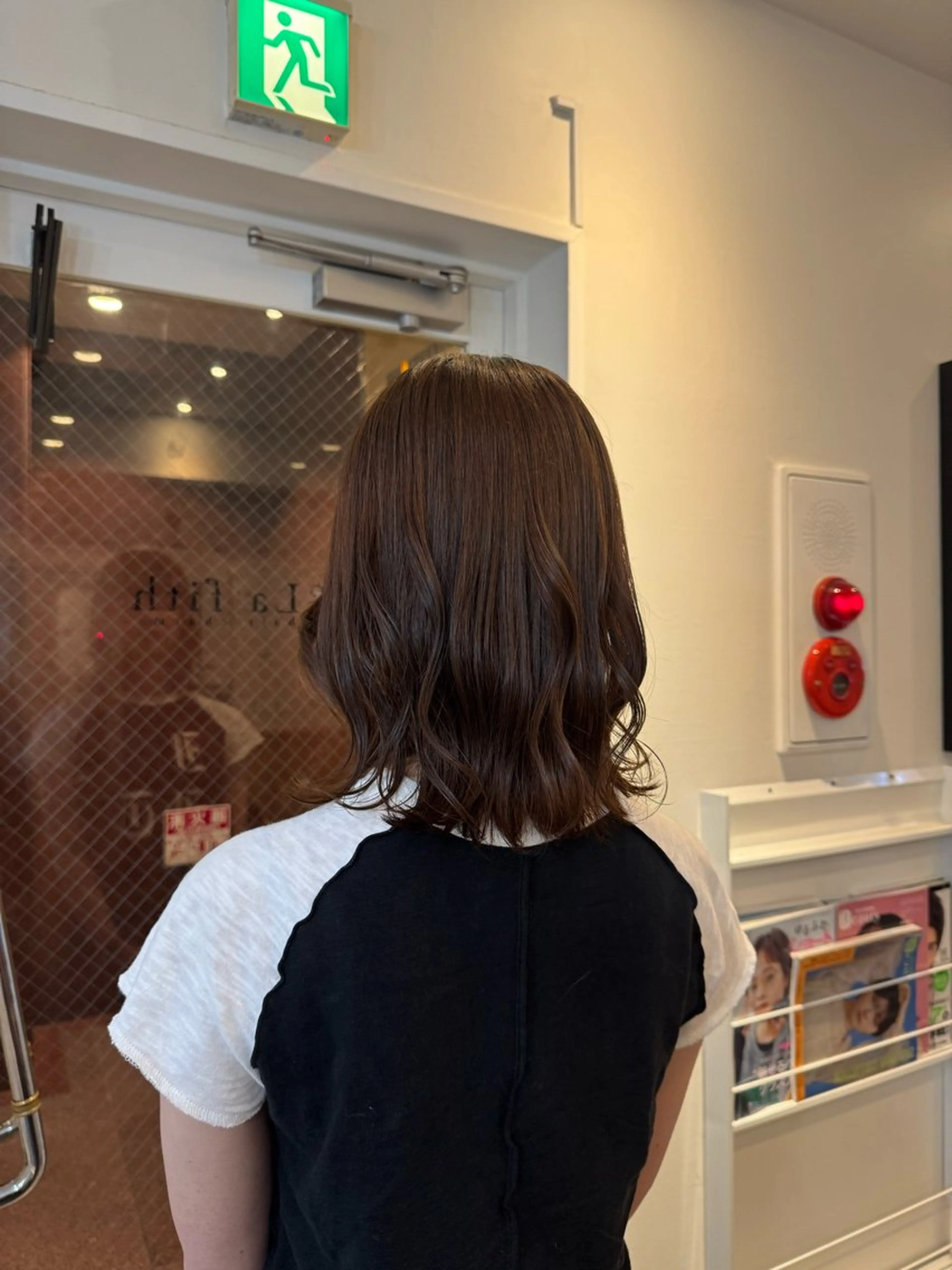 カラー ヘアカラー La fith hair charme 渋谷店【ラフィス ヘアー シャルム】所属・🤎艶カラー/縮毛/ クルミ🤎のヘアスタイル