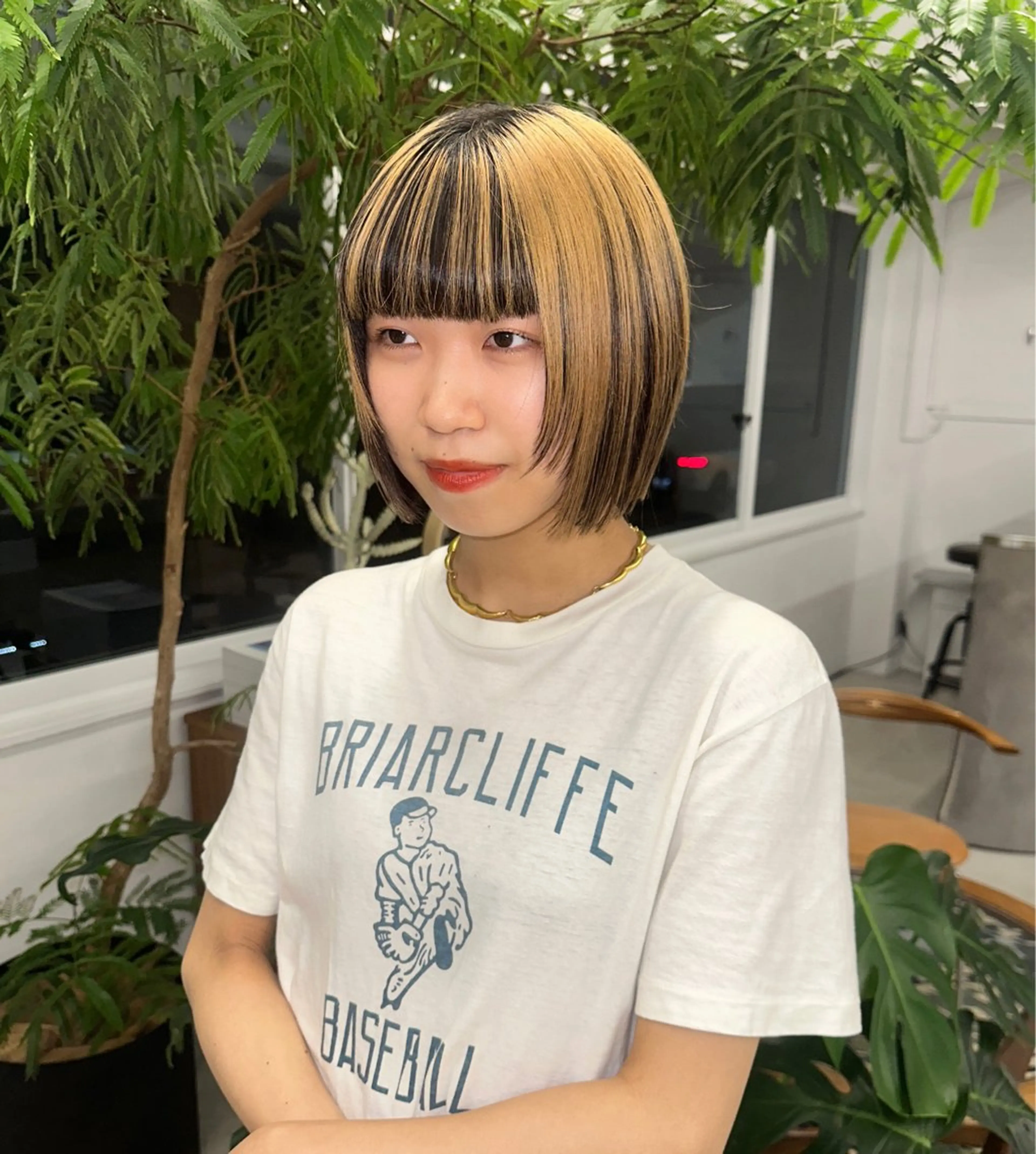 ショート カット ヘッドスパ 金田 法子のヘアスタイル