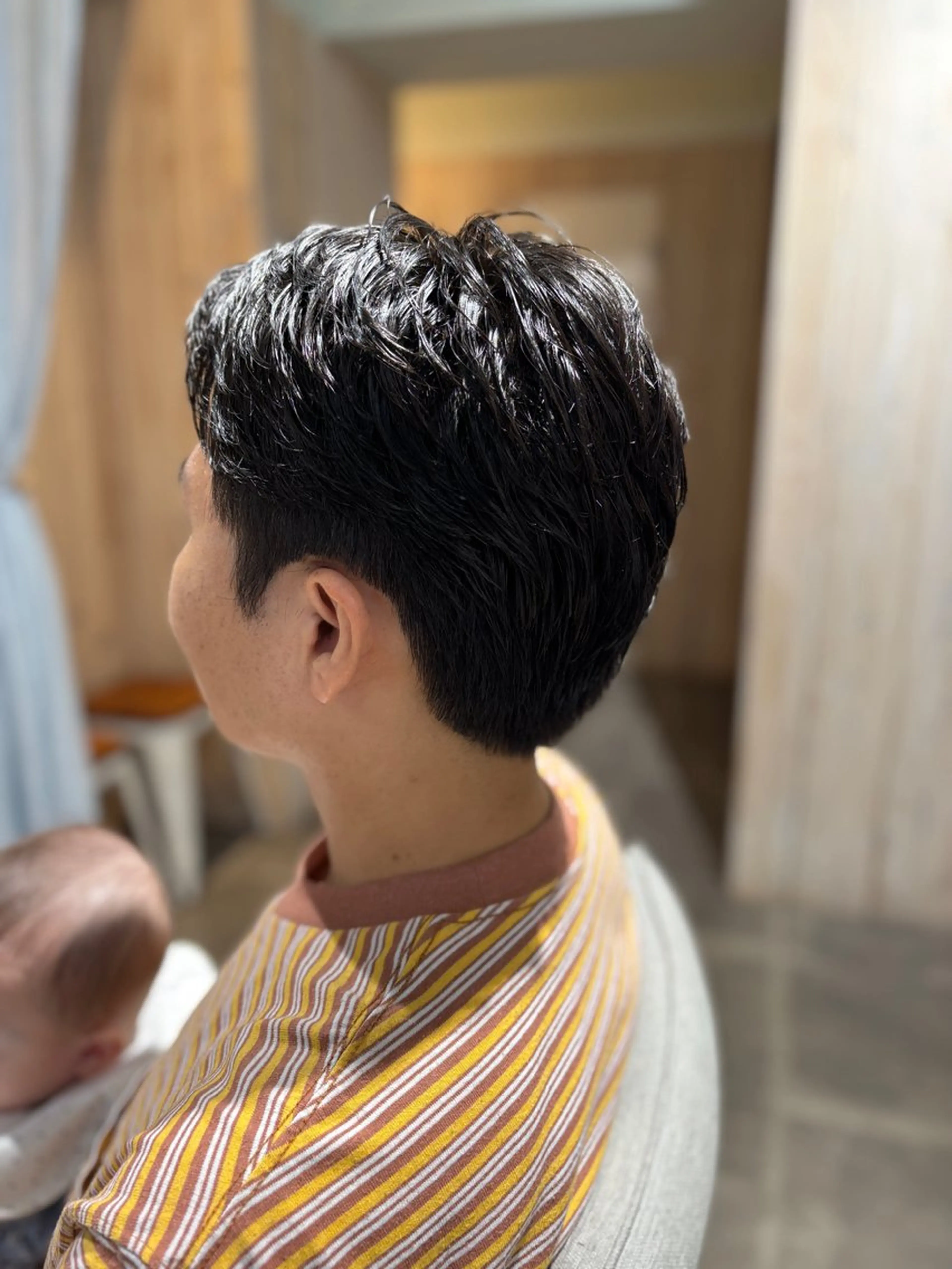 ショート パーマ メンズ ダウンパーマ メンズパーマ カット パーマ HIDE/美髪ケア /髪質改善特化🫧のヘアスタイル