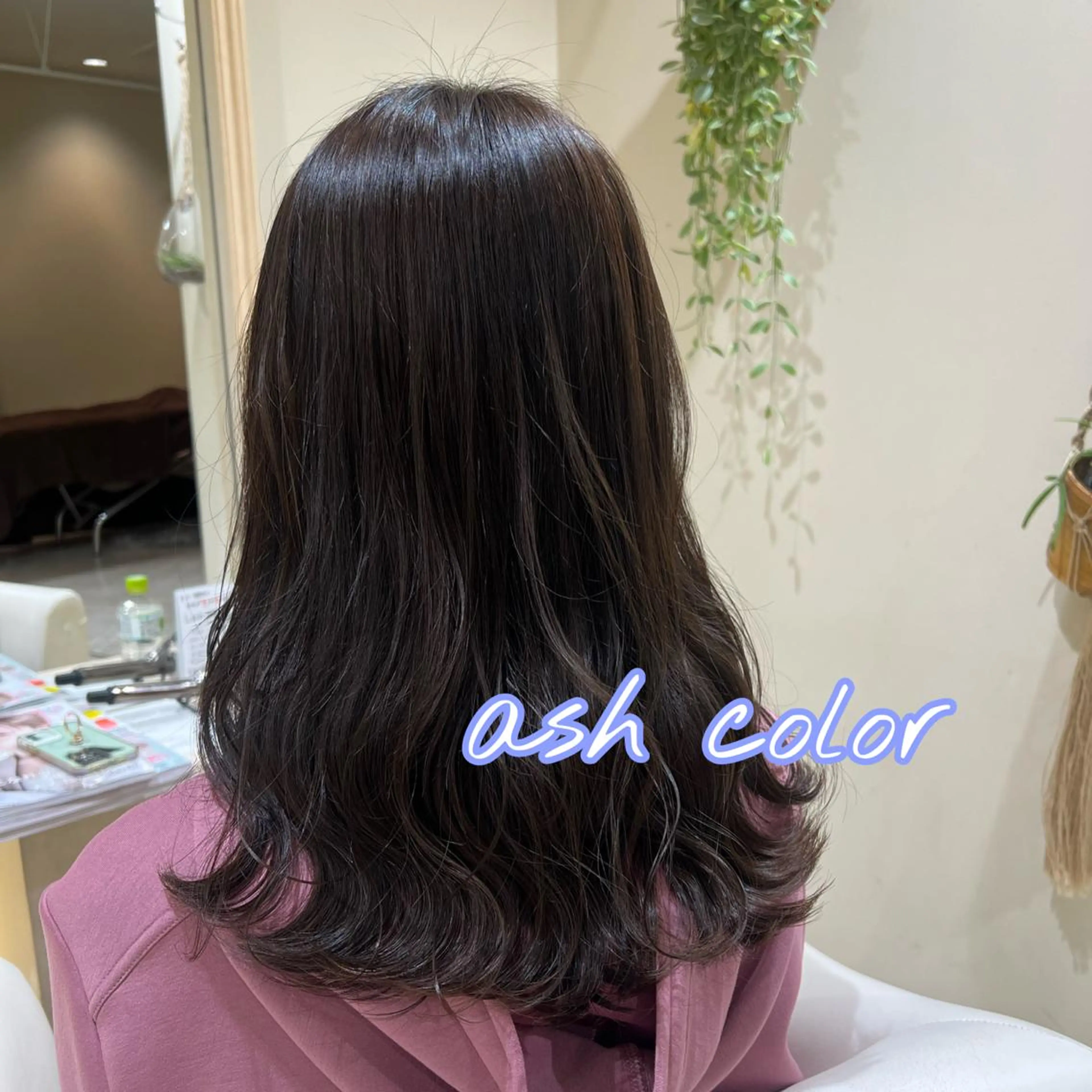 セミロング カラー 透明感カラー カット ヘアカラー CYAN.栄店所属・パーマ/髪質改善 【榎本千夏】のヘアスタイル