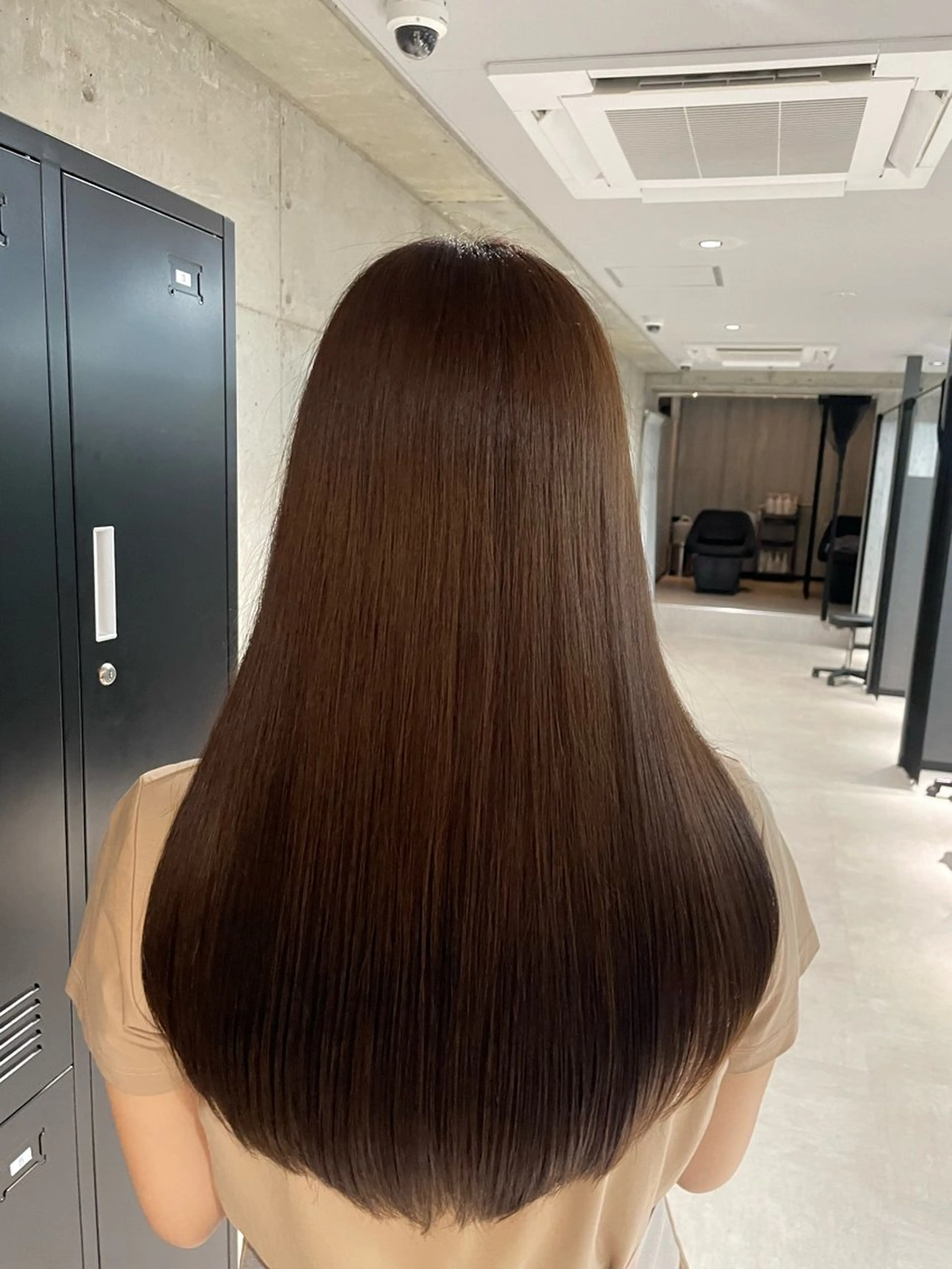 ロング ヘアカラー トリートメント Shota 深夜まで営業のヘアスタイル