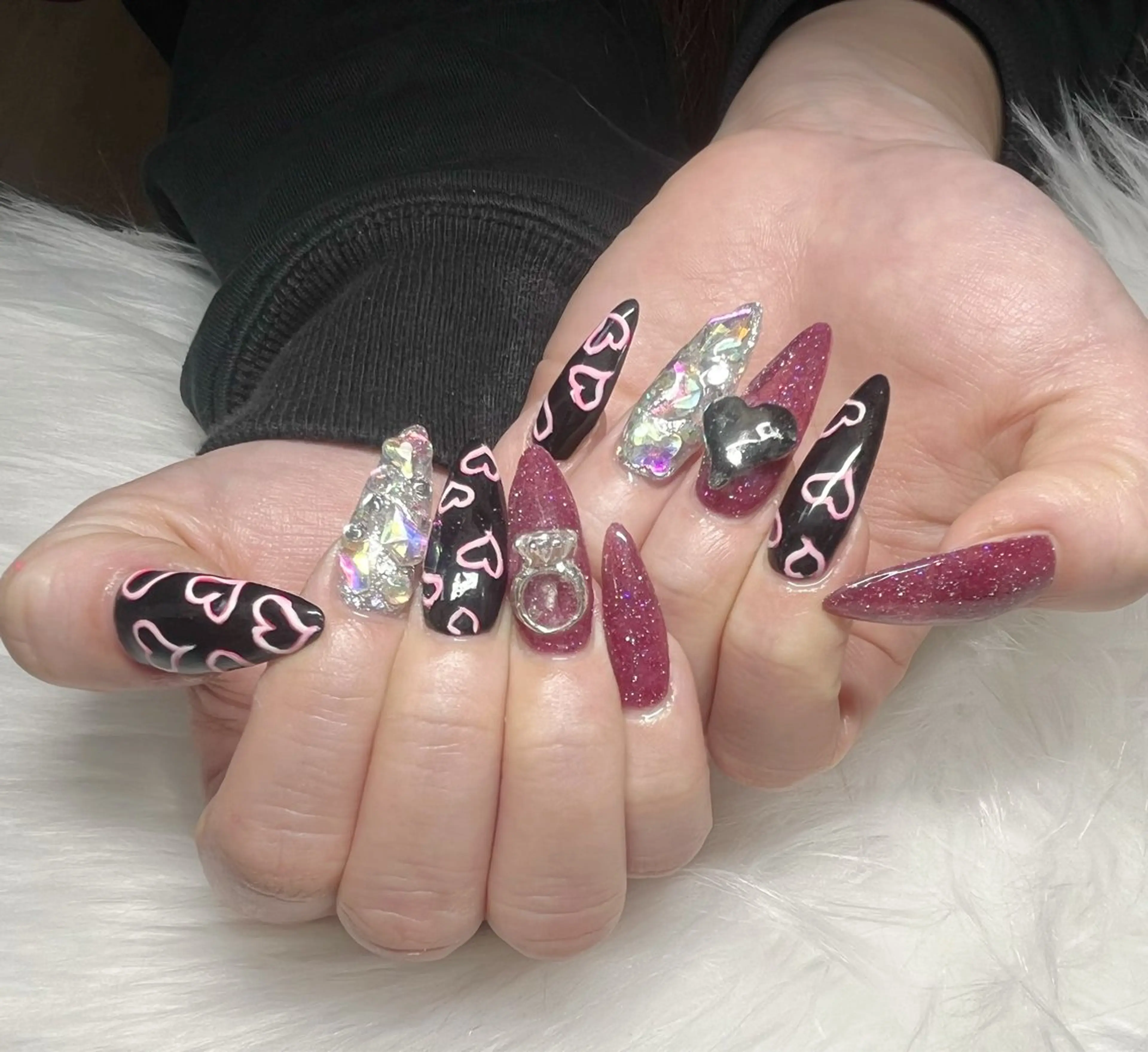 ネイル ハンドネイル MIYA  nail&   eyelash所属・MIYA NAIL シシのネイルデザイン