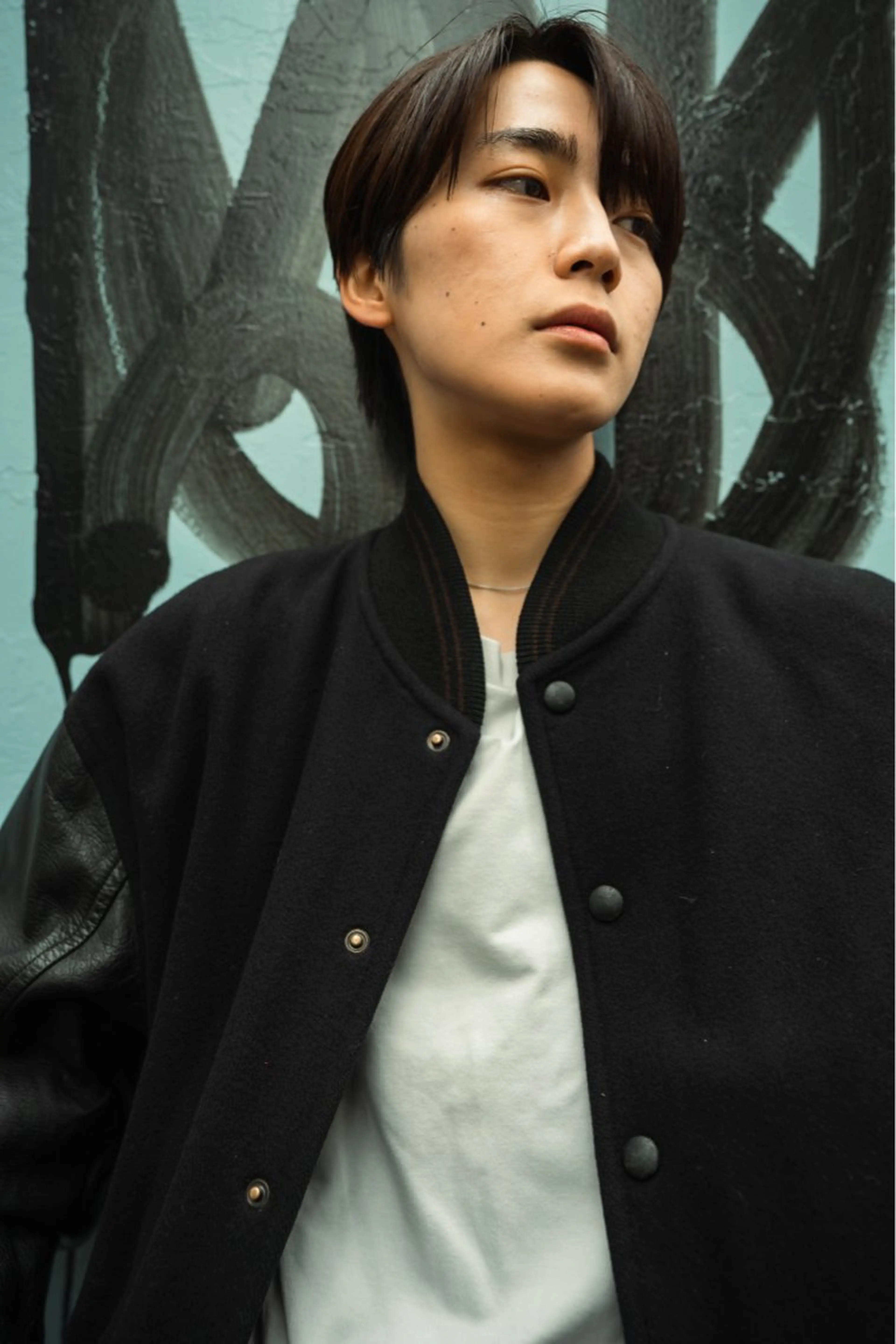メンズ green登戸所属・GINJI ブリーチ　ハイトーンのヘアスタイル