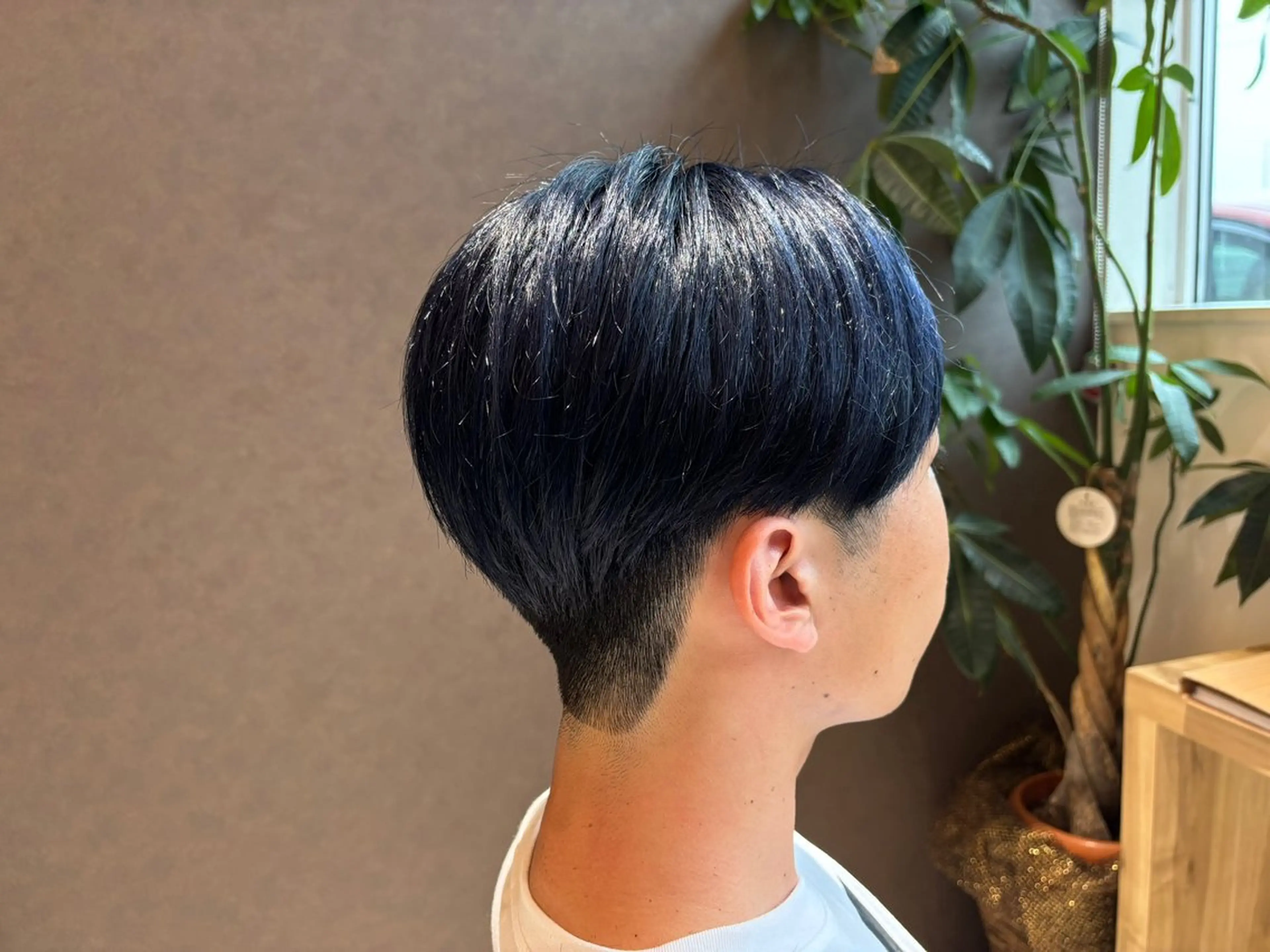 ショート カラー メンズ Le Coeur 喜多町 志賀大介のヘアスタイル