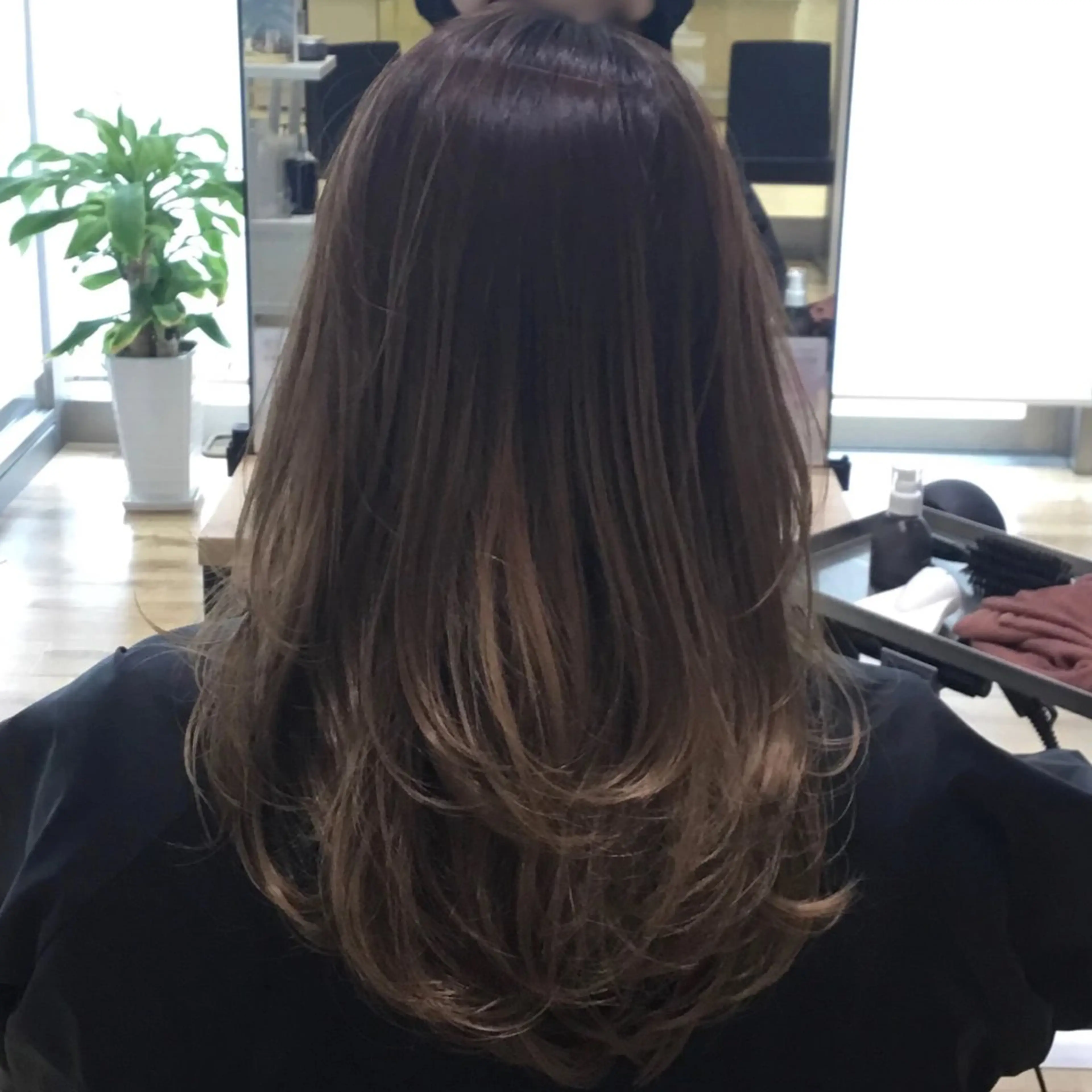 ロング 滝口 瑞季のヘアスタイル