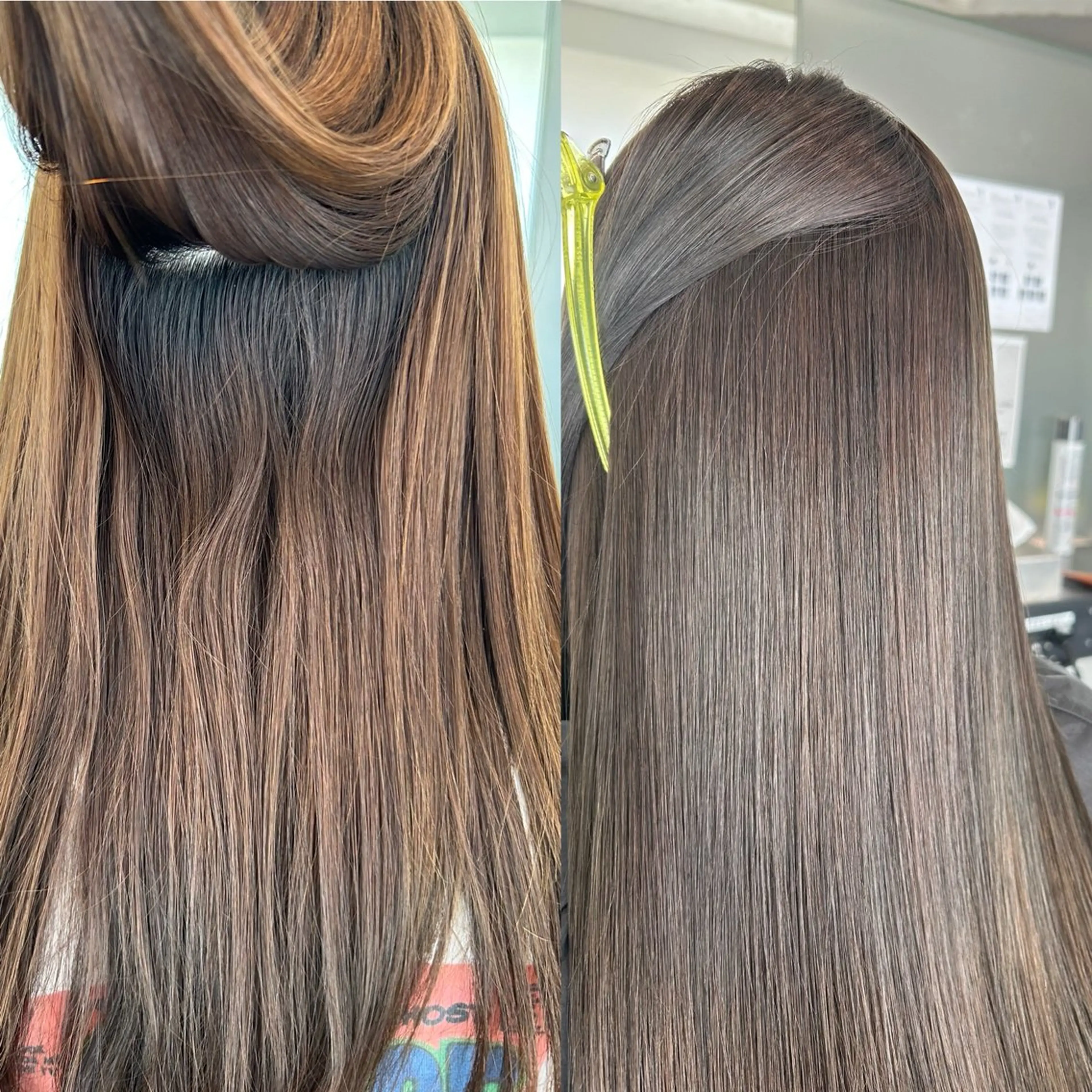 カラー 縮毛矯正 二宮 陽太のヘアスタイル
