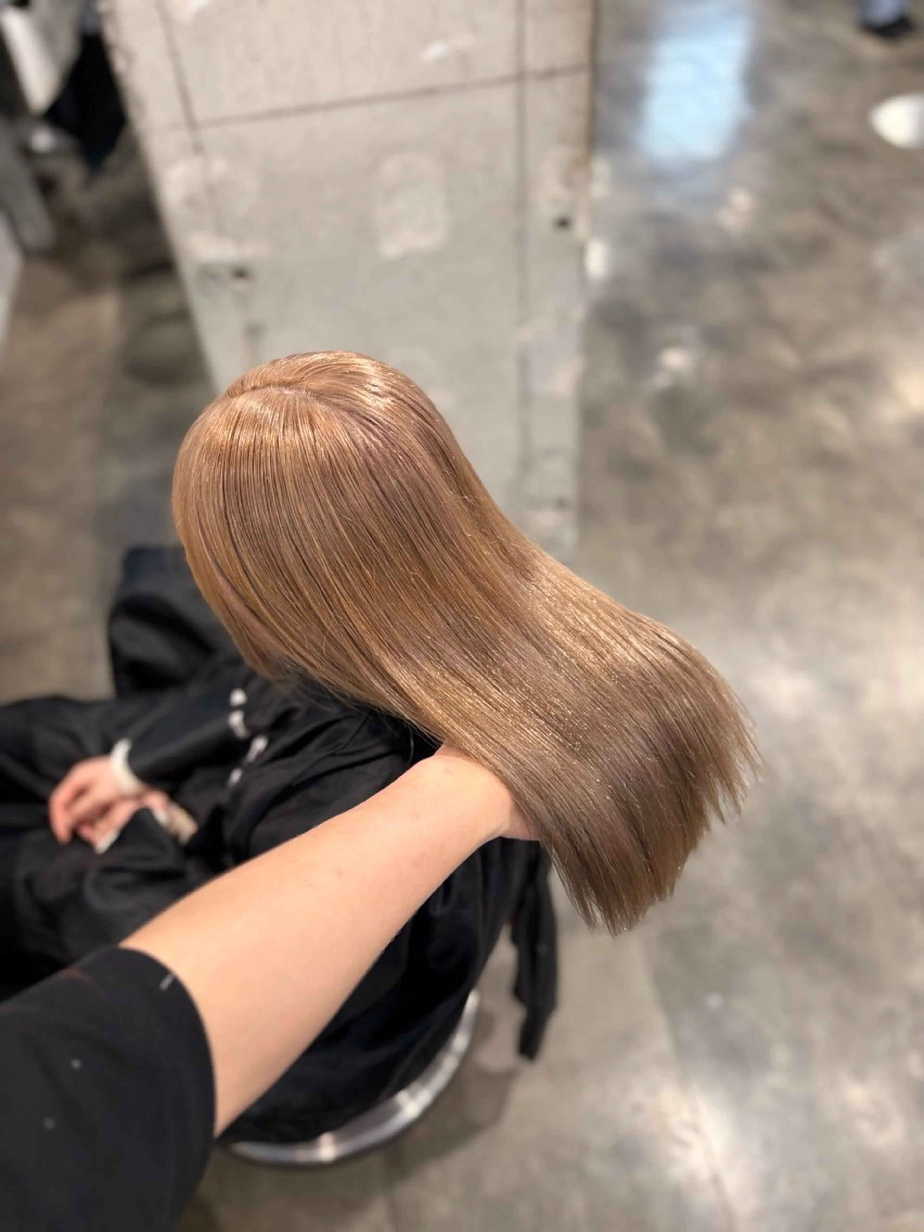 ロング カラー カット ヘアカラー トリートメント ハイトーン特化美容師 🌈ケアブリーチのヘアスタイル
