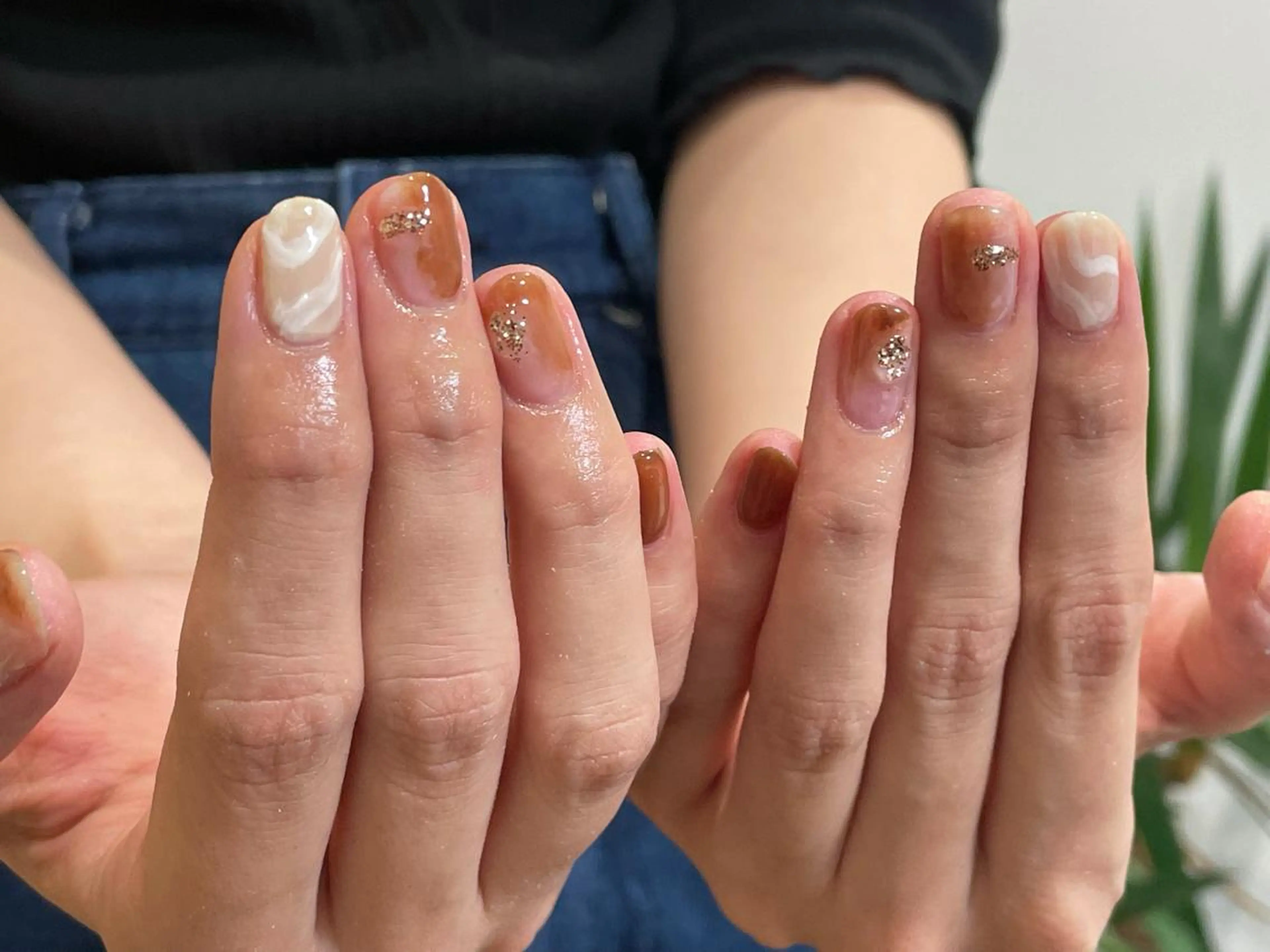 ネイル GO TODAY SHAiRE SALON  岡山店所属・SUE; タケウチのネイルデザイン