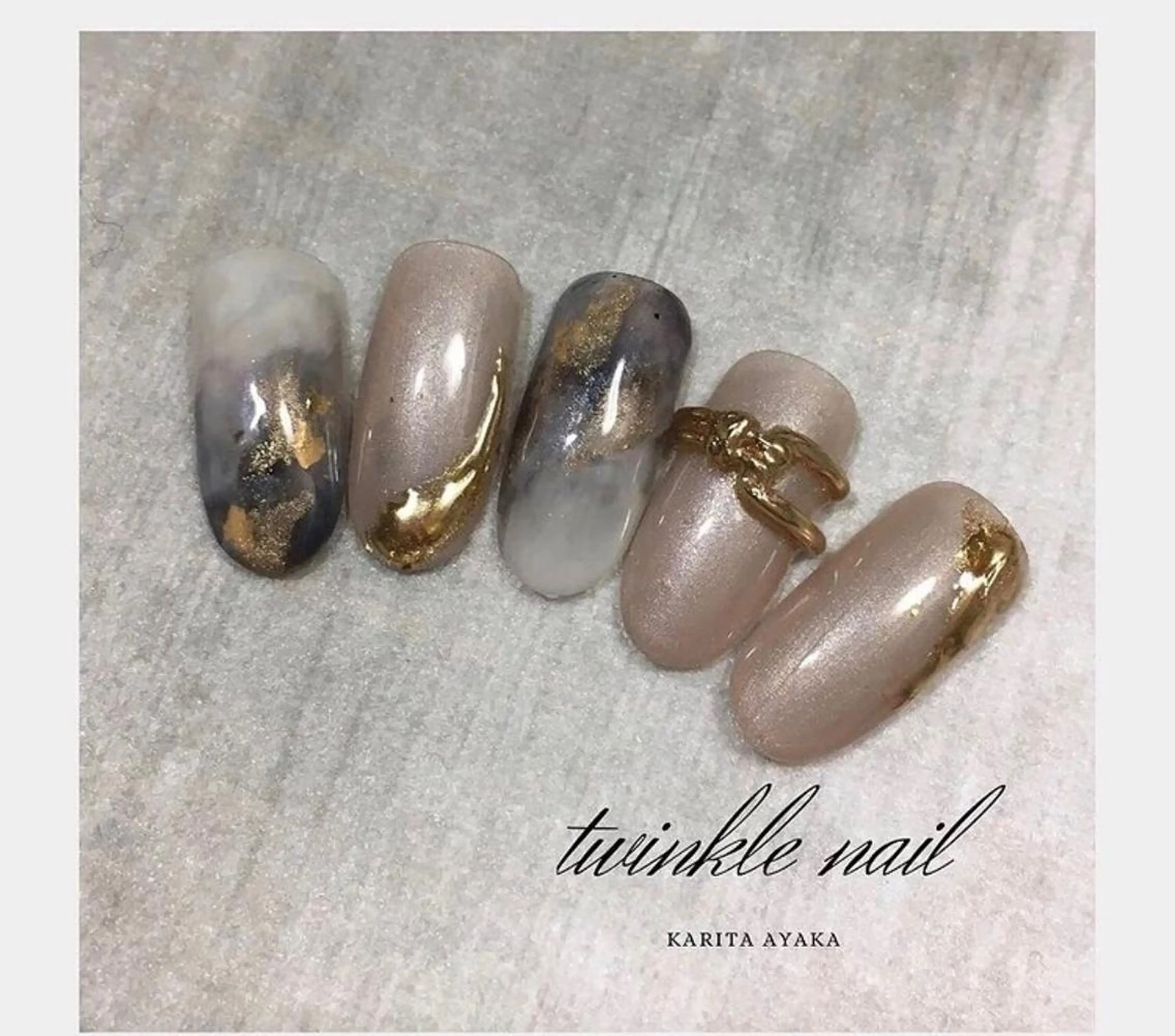 セミロング sincere nailのネイルデザイン