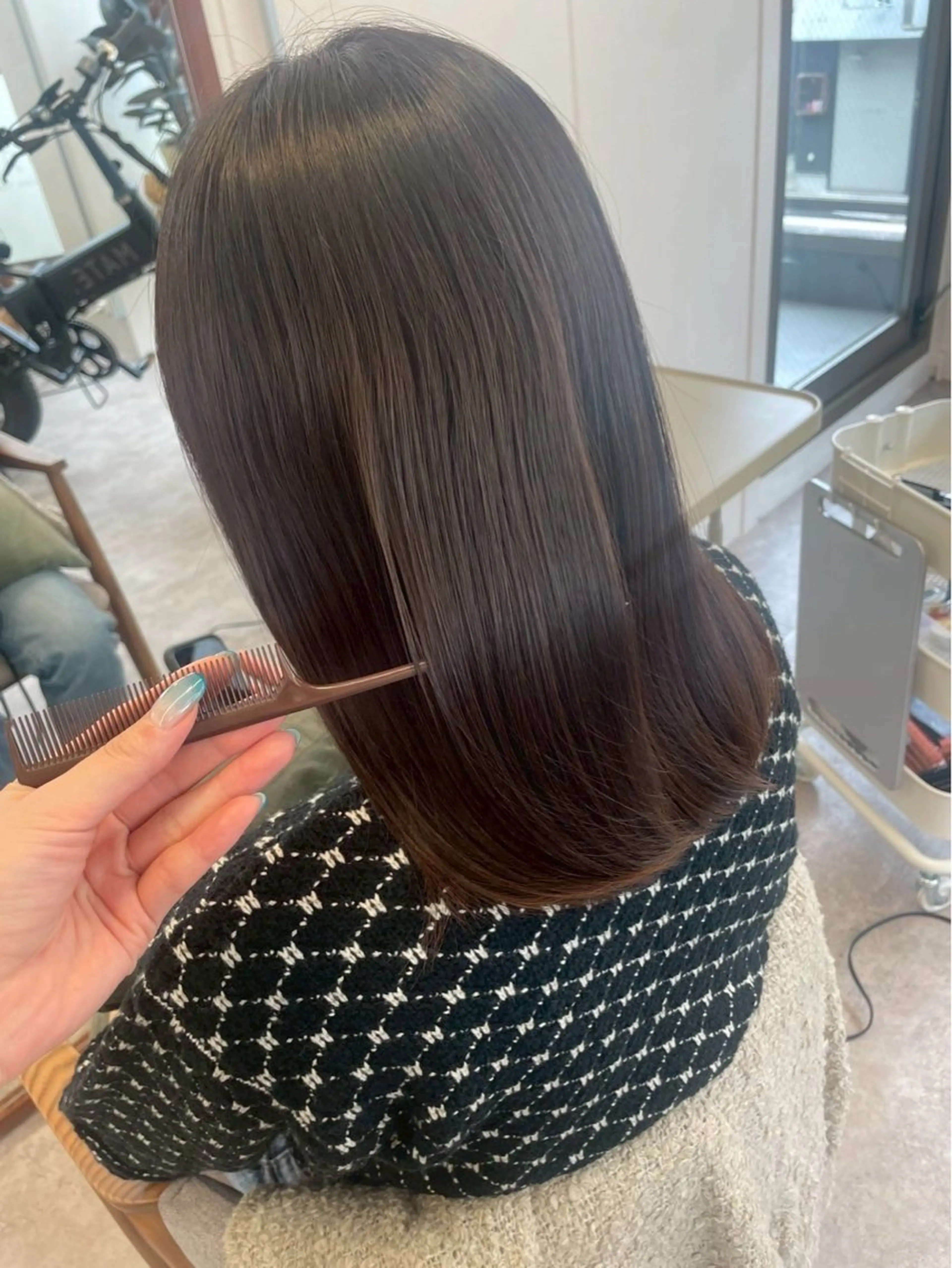 セミロング トリートメント Fumina 🤍のヘアスタイル