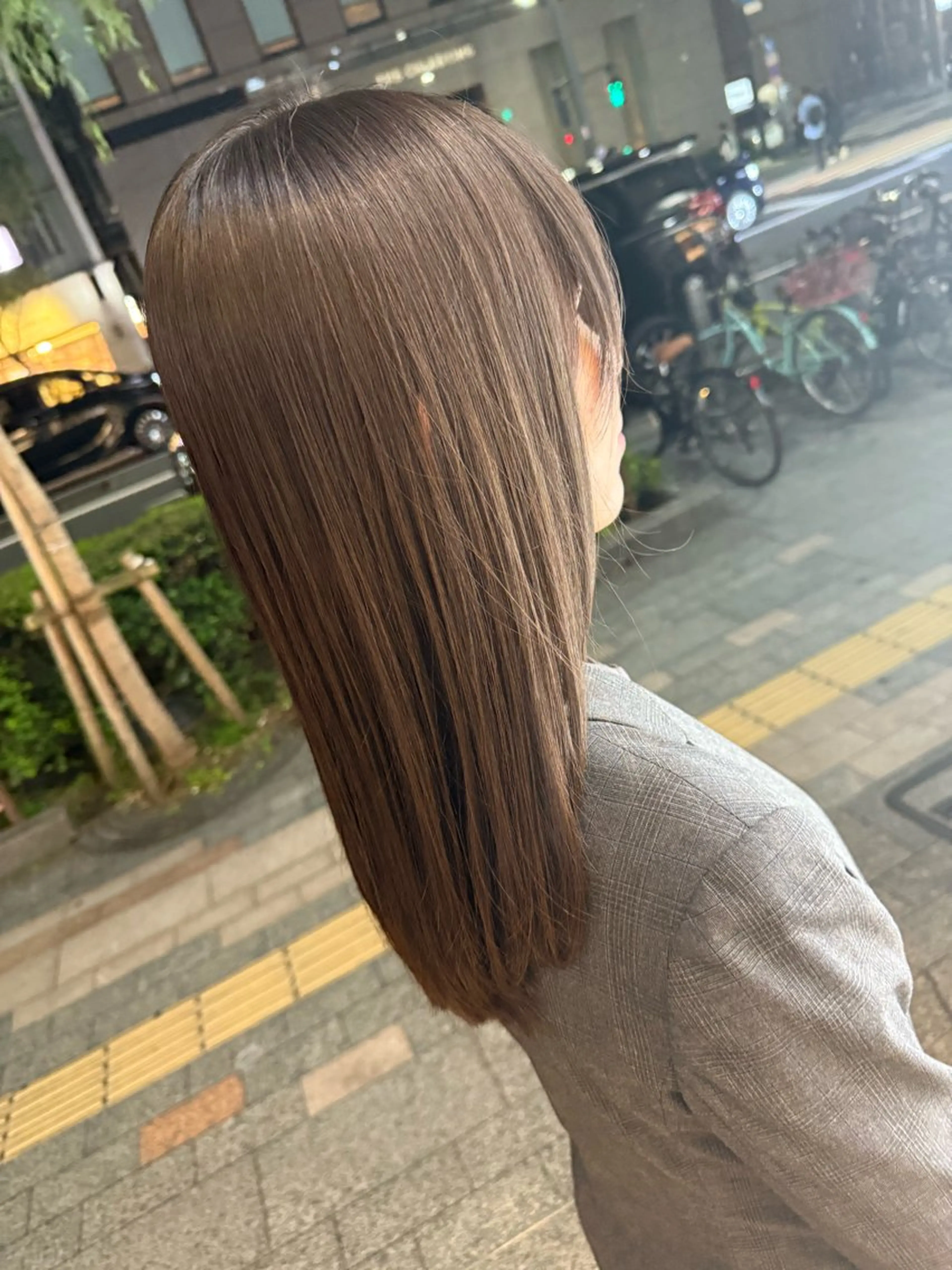 セミロング カット ヘアカラー トリートメント ヘアセット ✨上村 潤平✨メンズヘア✨のヘアスタイル