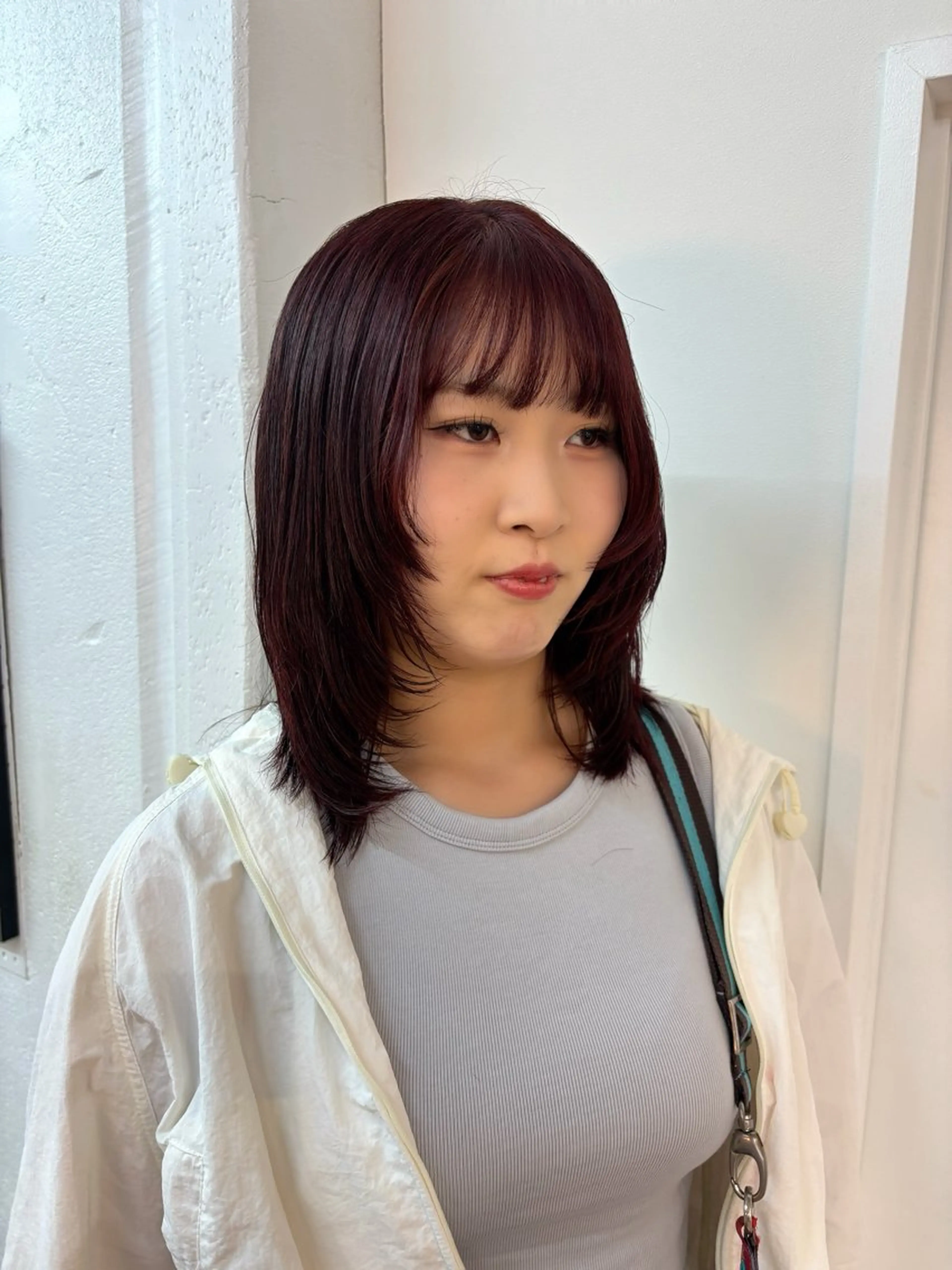 ロング カラー カット ヘアカラー トリートメント 🌼【暖色カラー】 kanon🐣のヘアスタイル