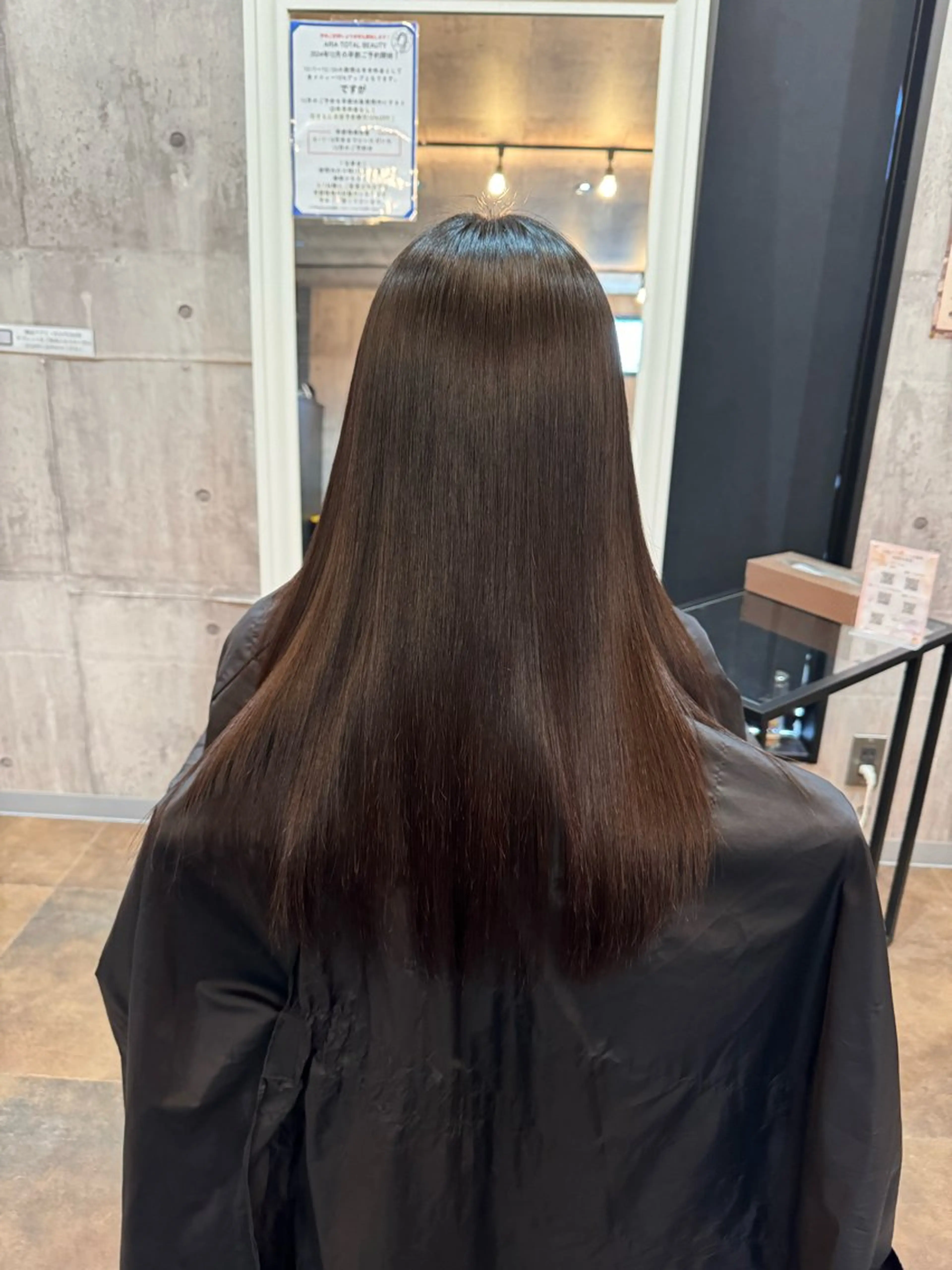 ロング パーマ ストレートパーマ えりな・安心 ・丁寧な美容師🌱のヘアスタイル