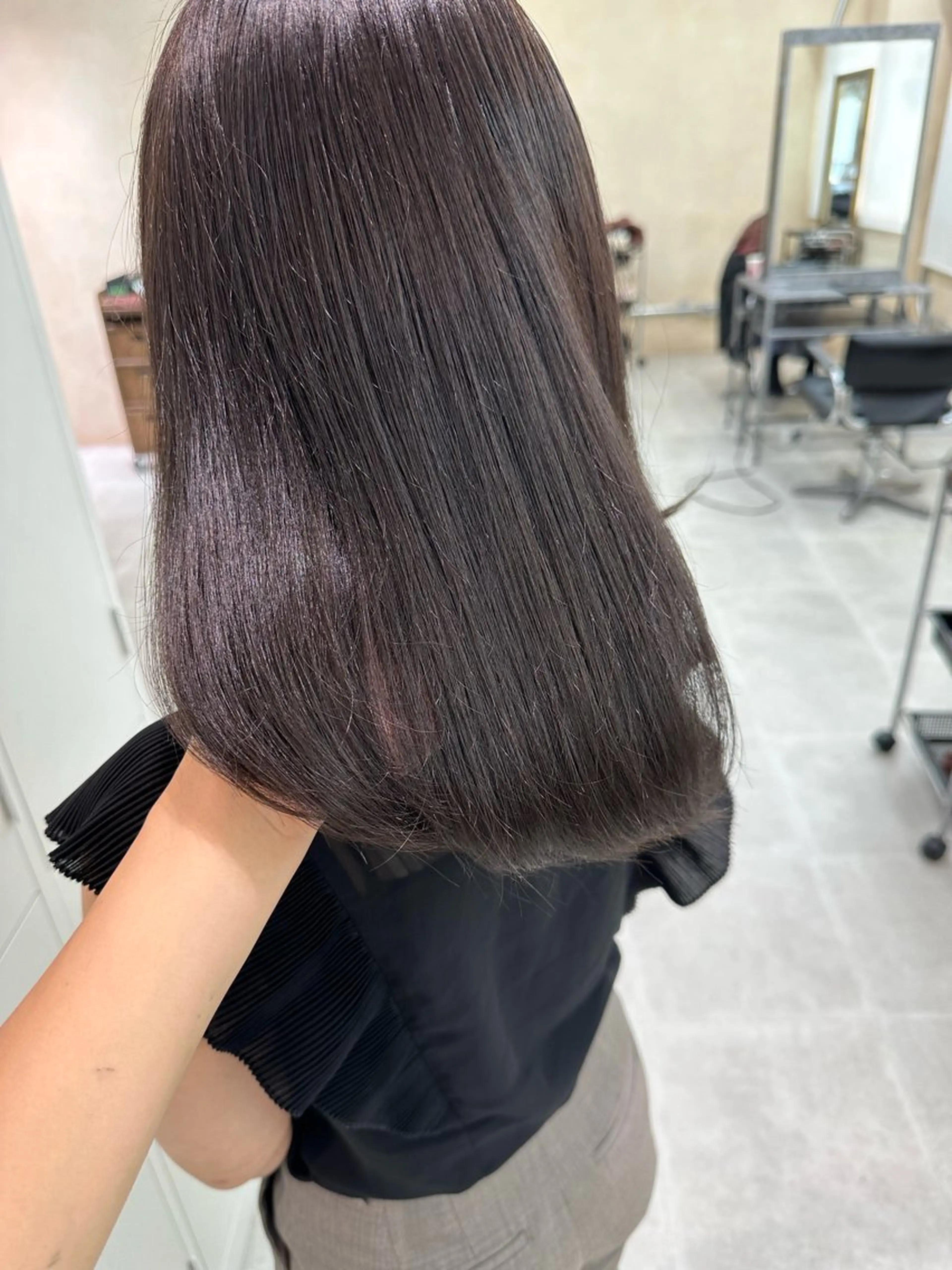 ミディアム カラー EIGHT kumagaya 熊谷店 【エイト】所属・🤍透明感カラー🤍 Moeのヘアスタイル