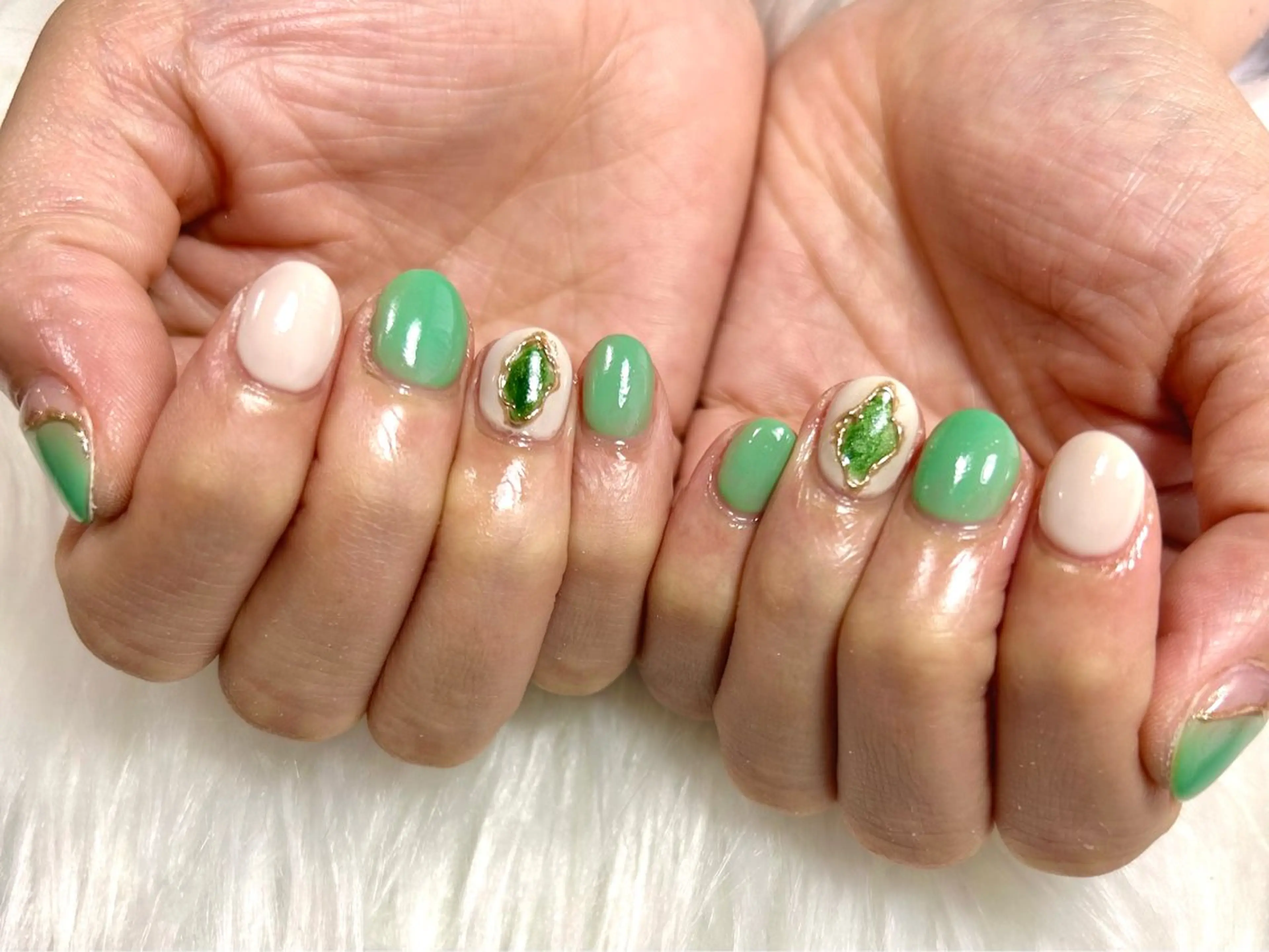 ネイル フットネイル Bonheur_ MAIKOのネイルデザイン