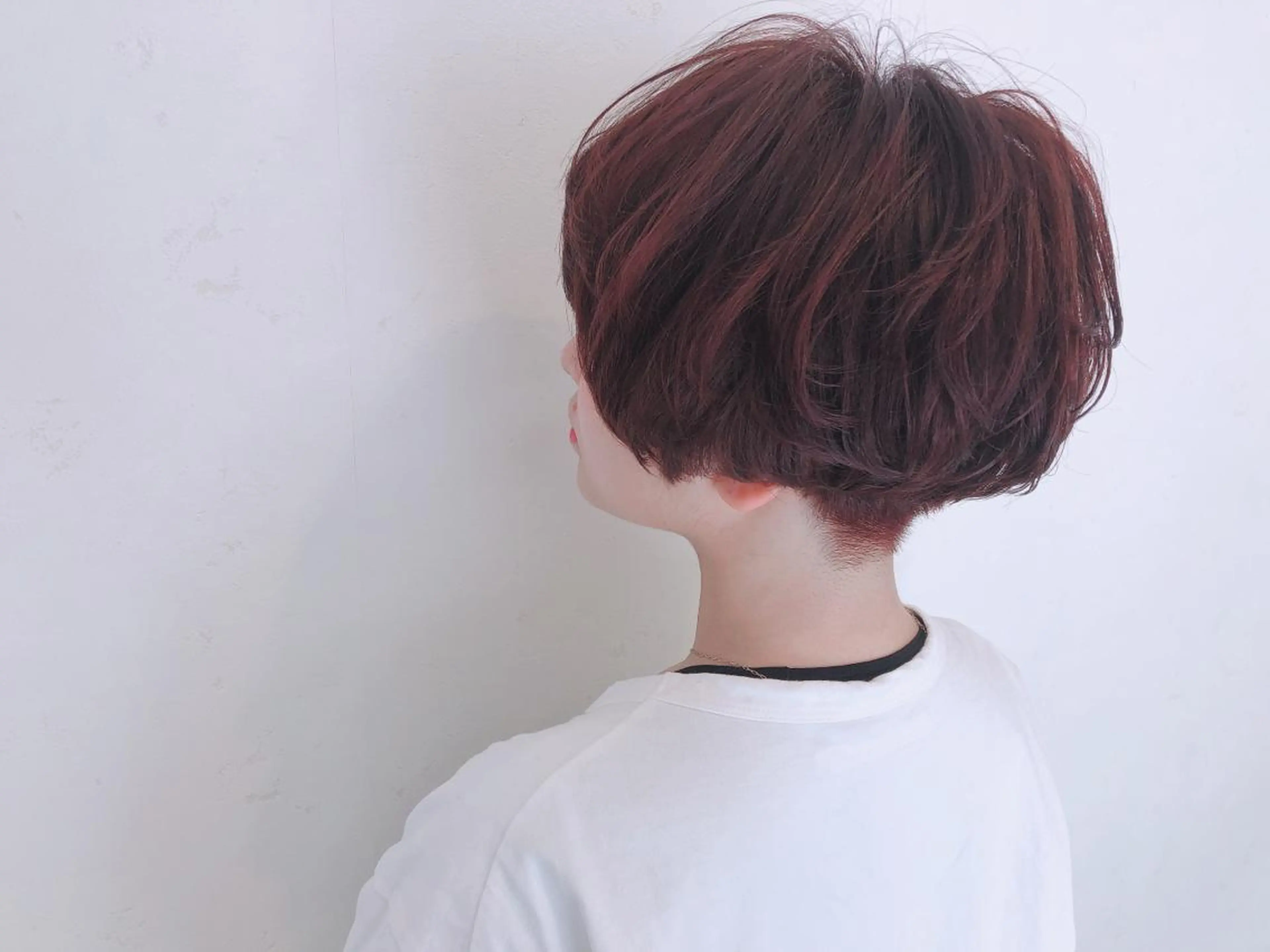 ショート カラー The book hand salon所属・伊藤 さやかのヘアスタイル