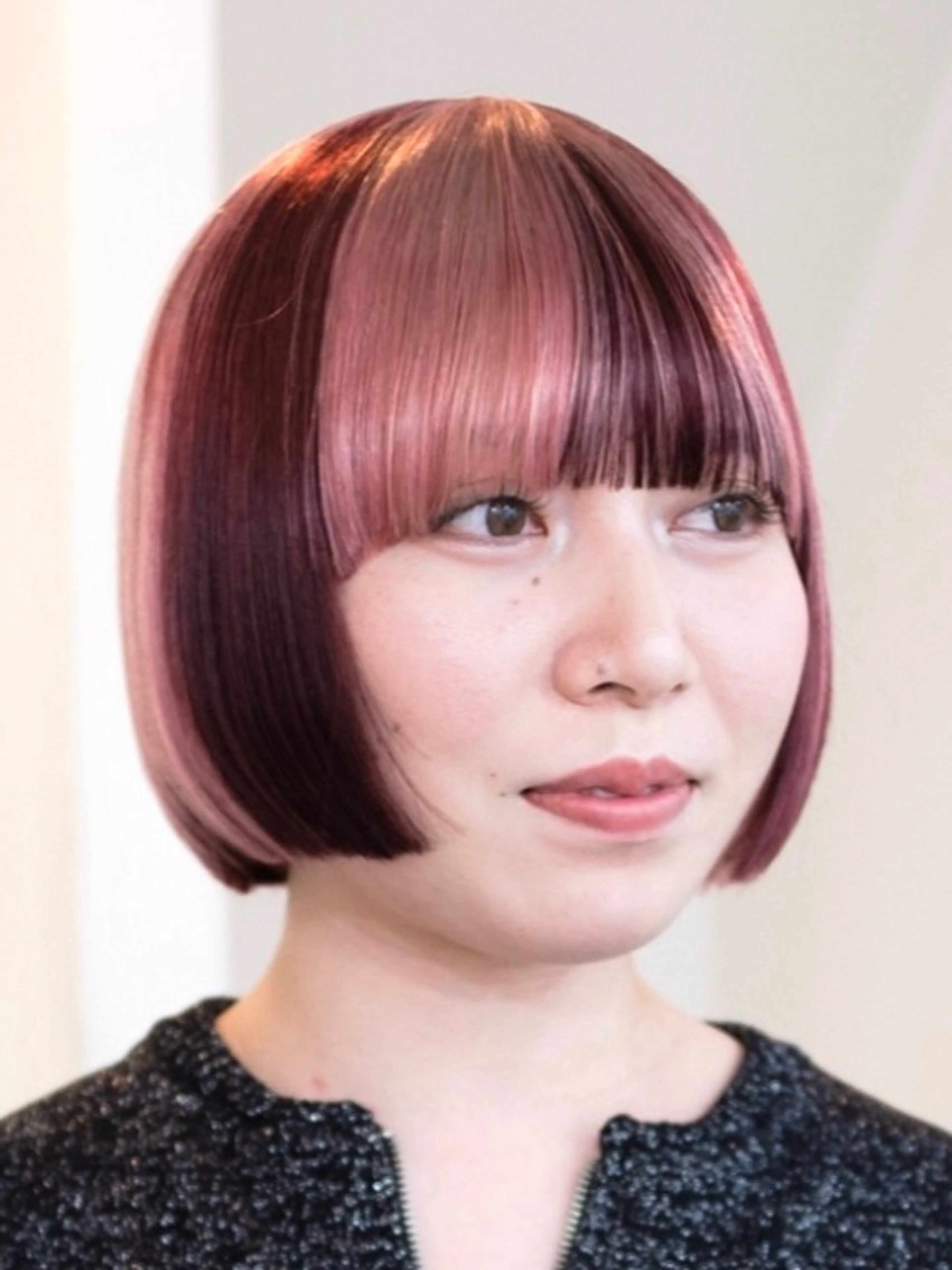 ショート カラー ヘアアレンジ カット ヘアカラー トリートメント HAIR SALON fuugaせんげん台店所属・ハイトーン/デザイン カラー/あおいのヘアスタイル