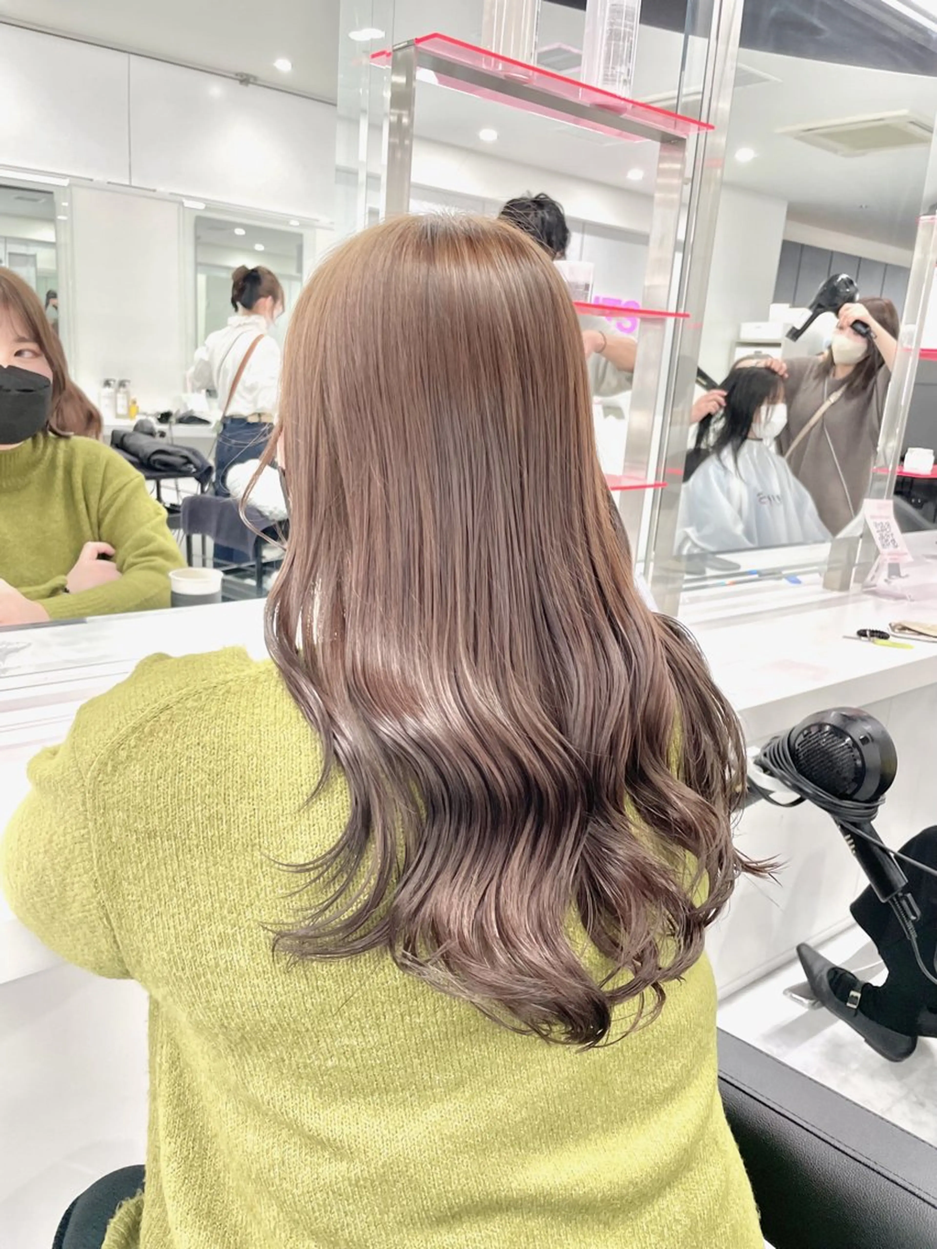 ロング 💍大人デザイン /ハイトーン♡リクトのヘアスタイル