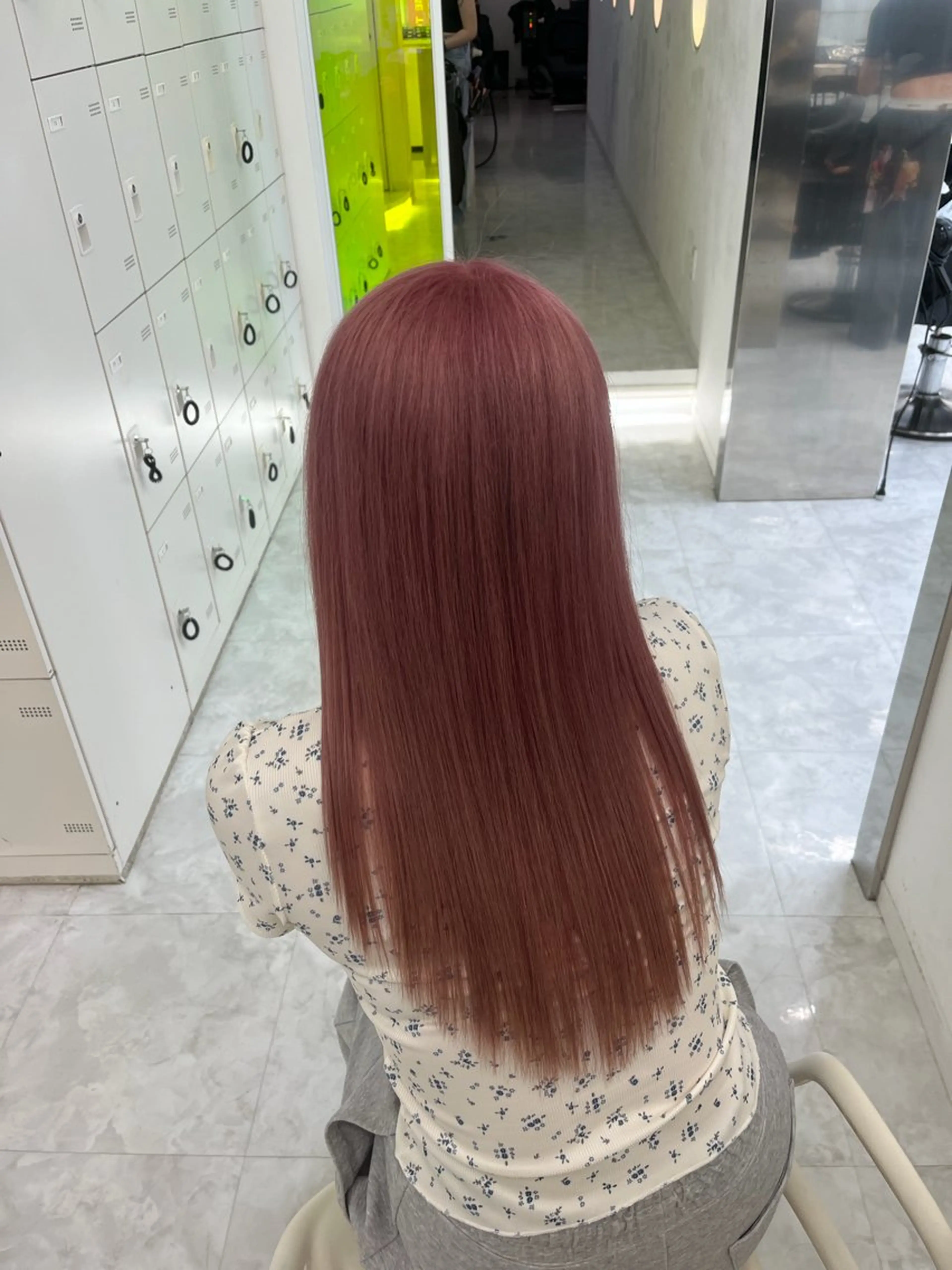 ロング カラー ヘアカラー トリートメント ヘアセット 🍒トレンド暖色ヘア 🍒Manamiのヘアスタイル