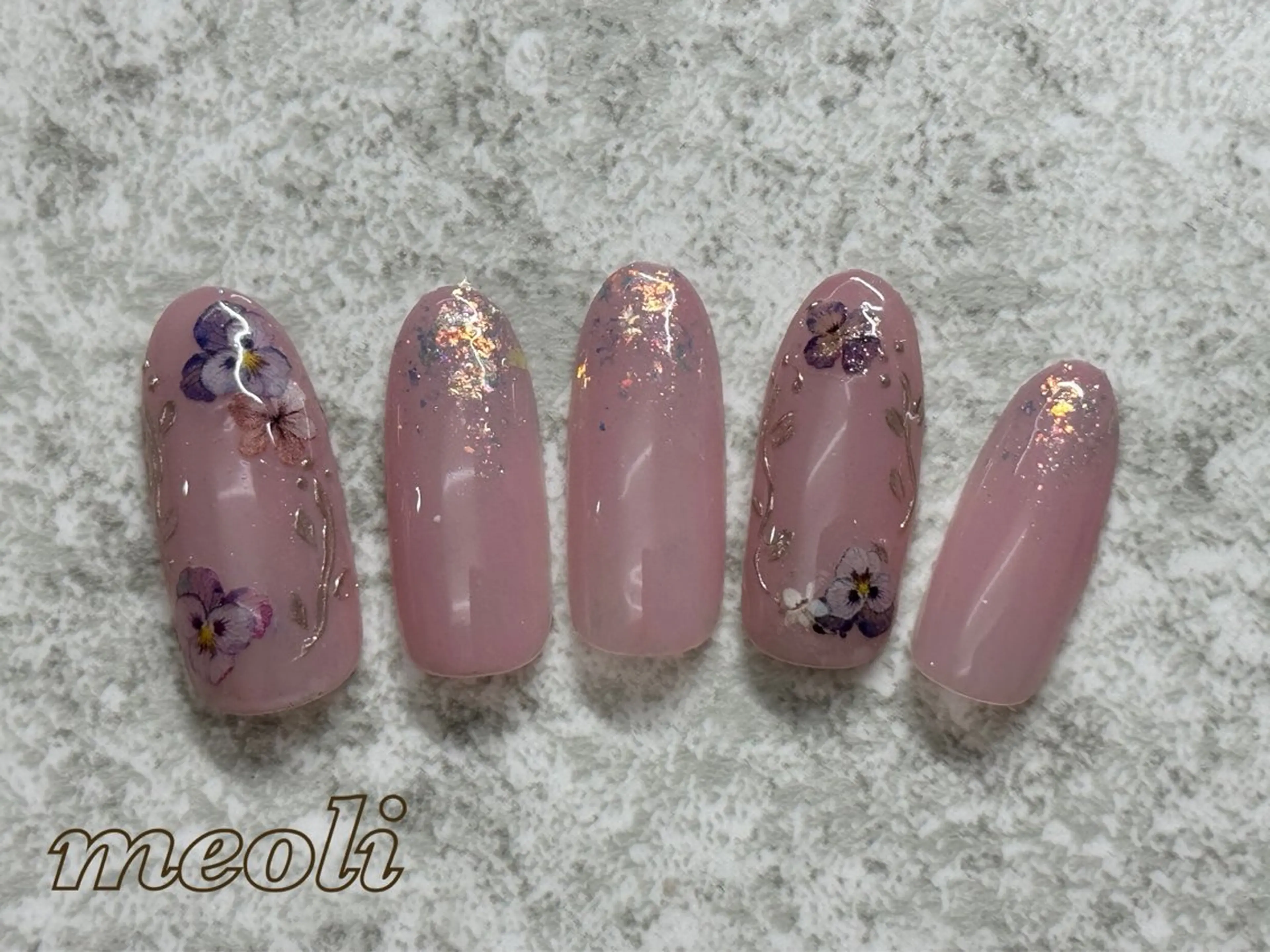 ネイル ハンドネイル nail salon meoli ヒトミのネイルデザイン