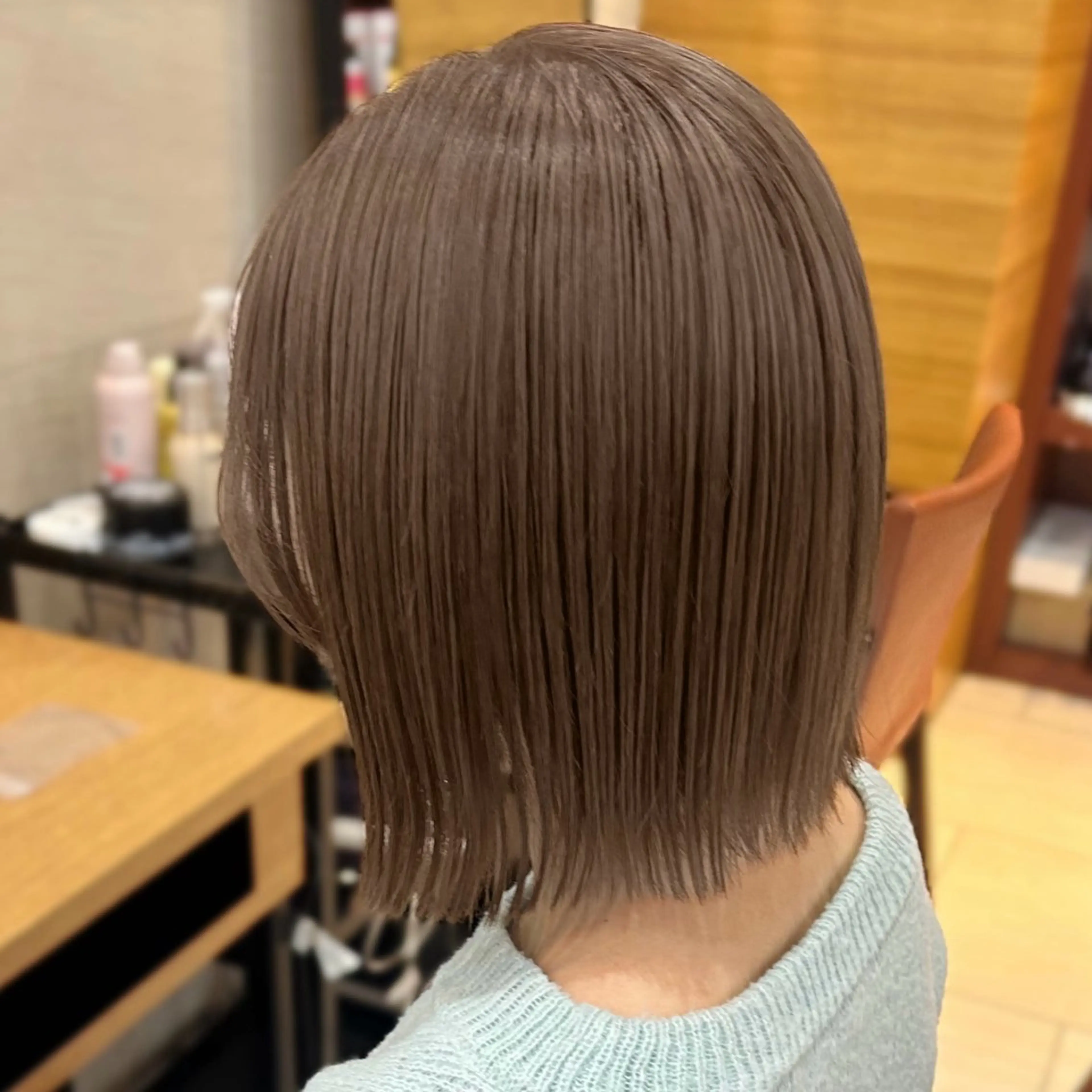 ミディアム ヘアカラー トリートメント ベージュ🧸/ボブ ダブルカラー/このかのヘアスタイル
