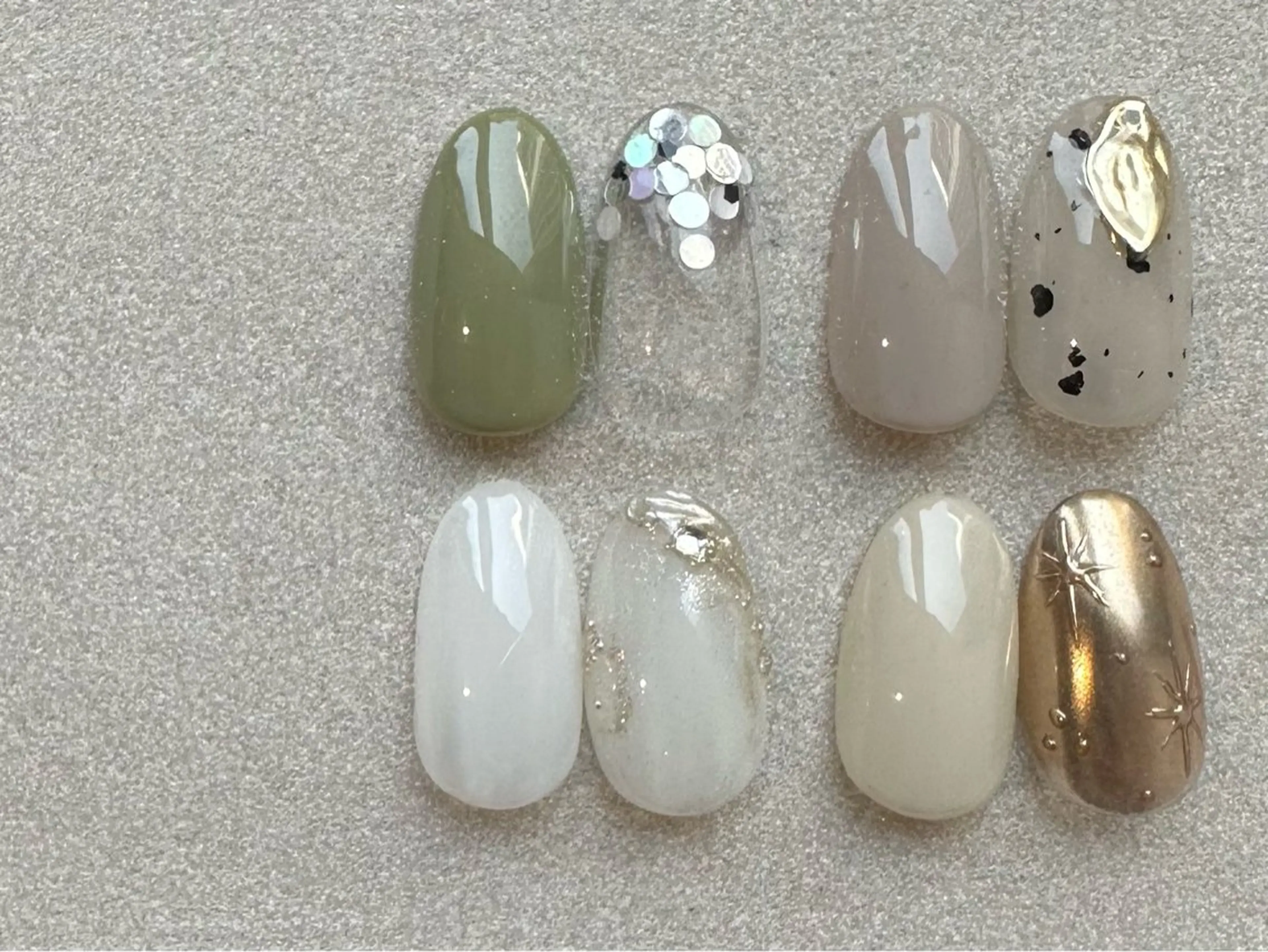 ネイル アートネイル 持ち込み ワンカラーネイル ハンドネイル etorca nailのネイルデザイン