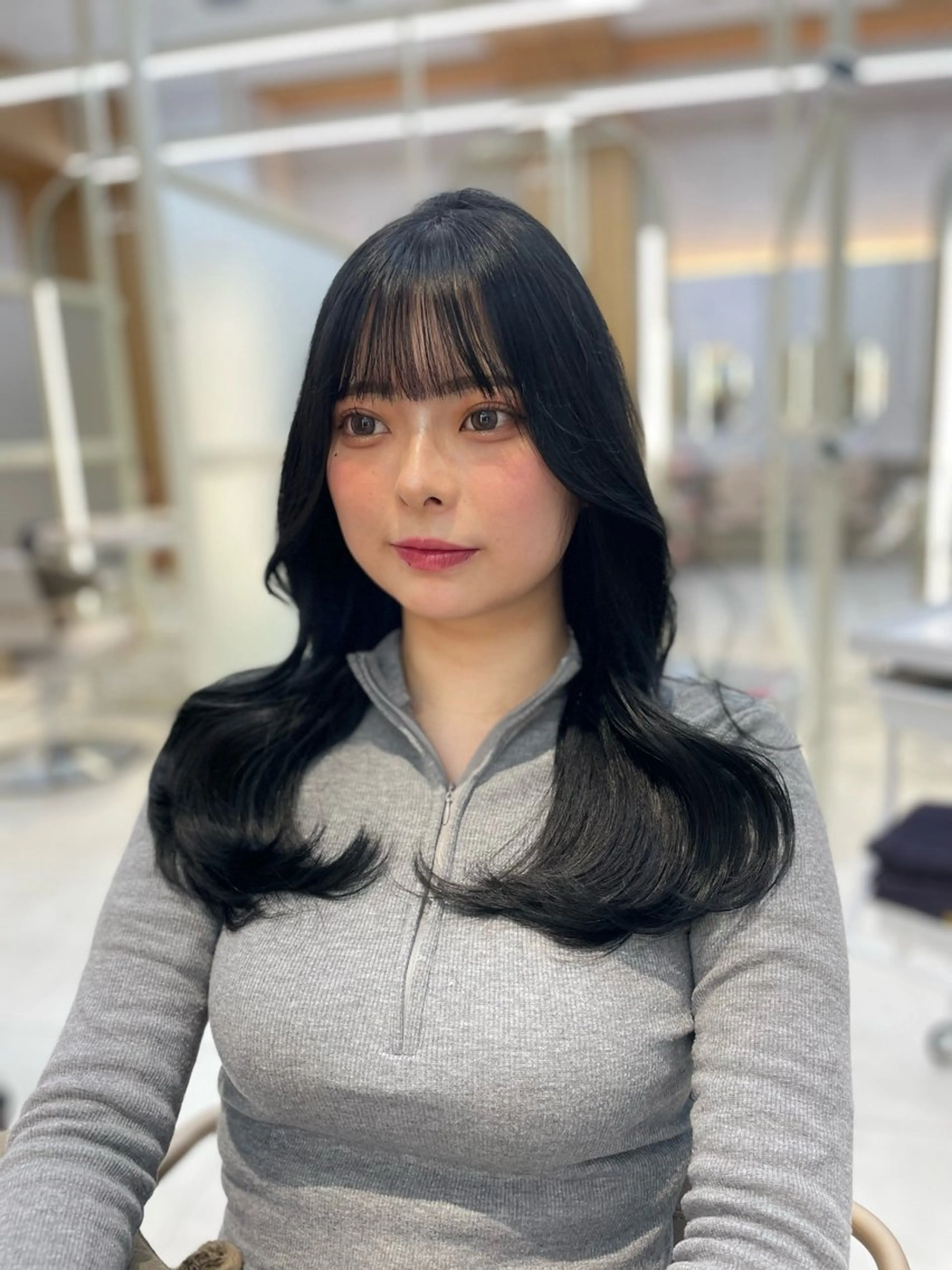 カラー カット ヘアカラー トリートメント 顔周り/透明感カラー /韓国ヘア/TAKUのヘアスタイル