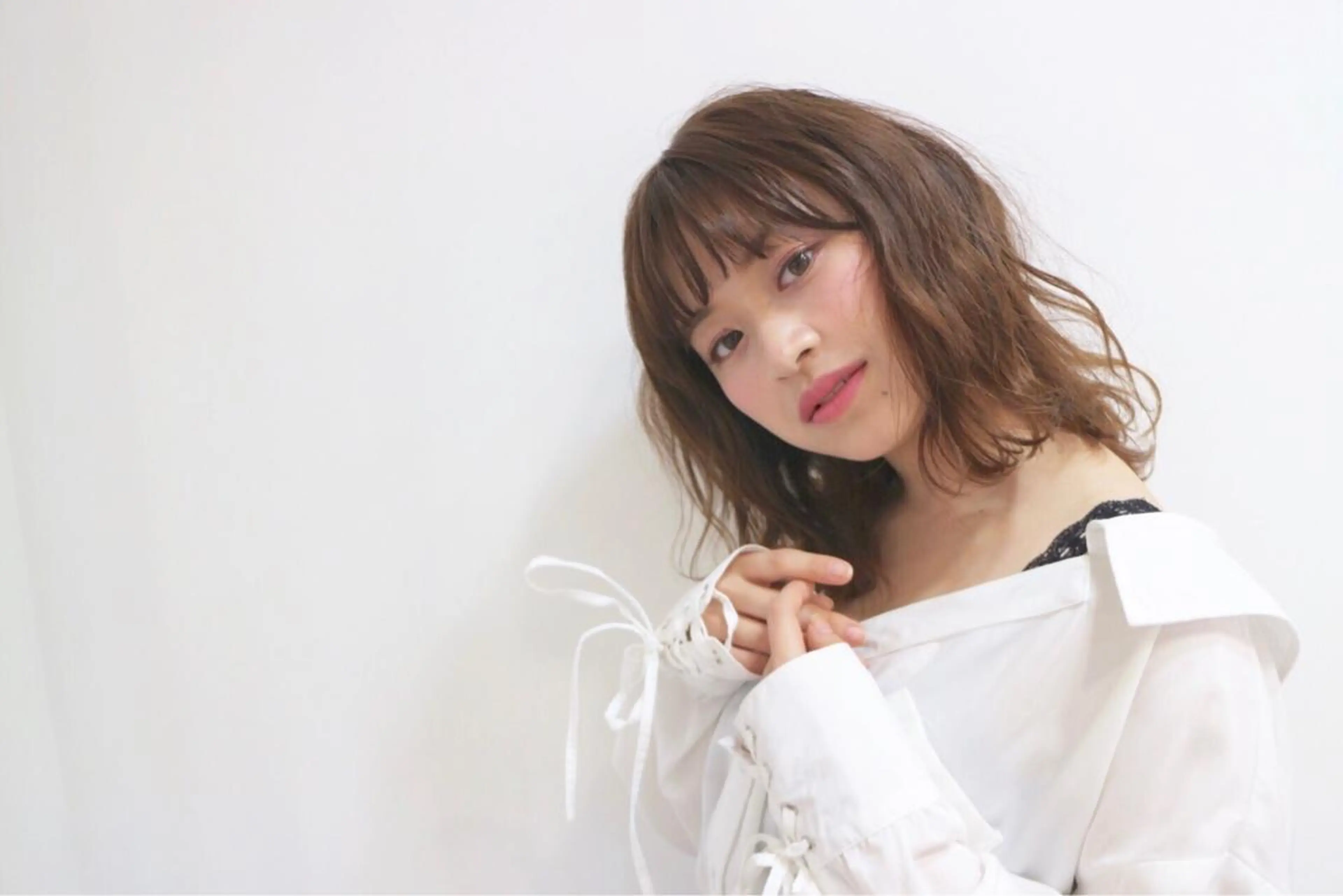 ミディアム カラー pomie所属・倉持美雪 ＊幸せの伝導師＊のヘアスタイル