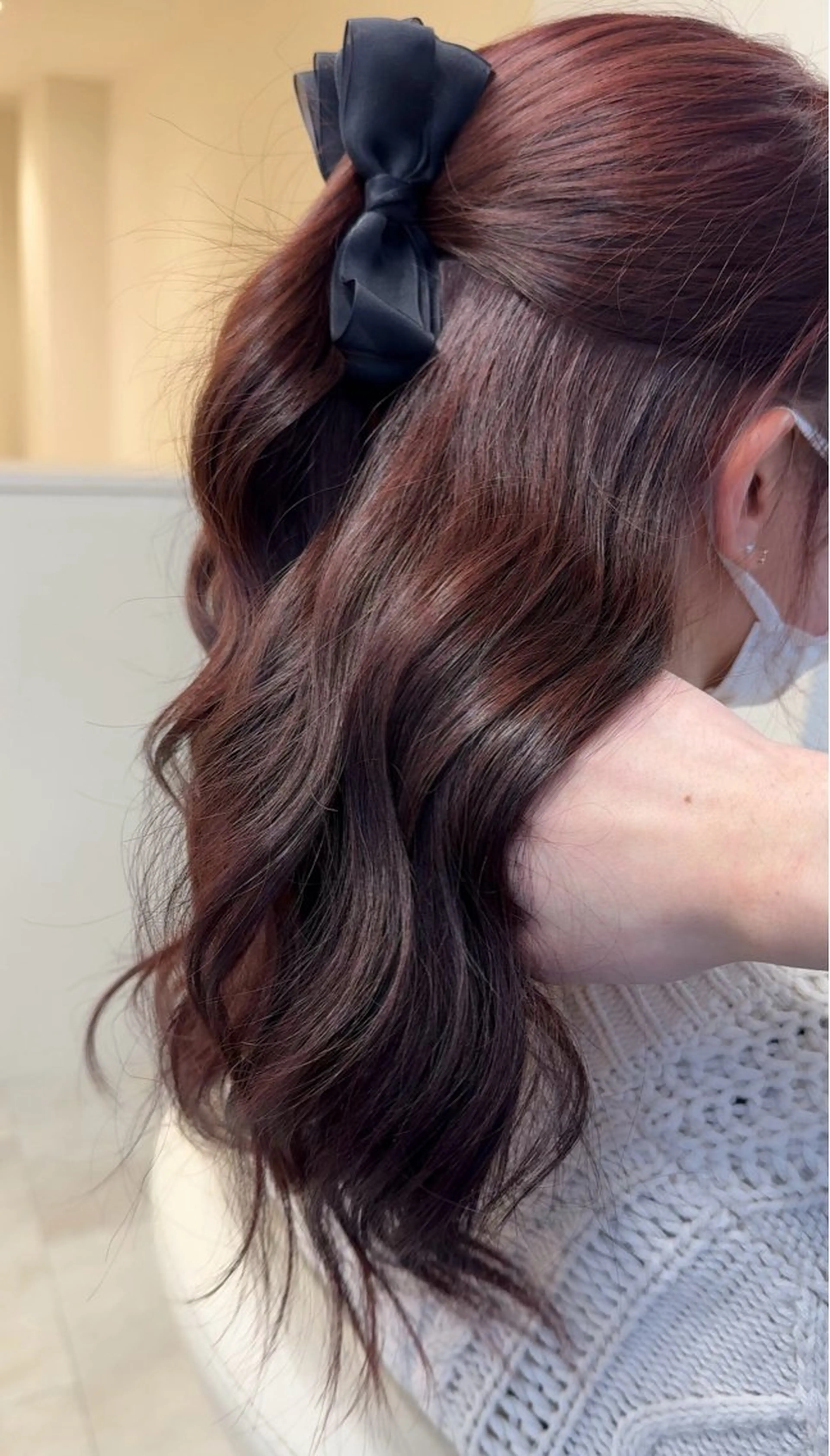 セミロング カラー AITOKYO Ｓ渋谷所属・渋谷/ハイトーン/ ブリーチ/歩夢のヘアスタイル