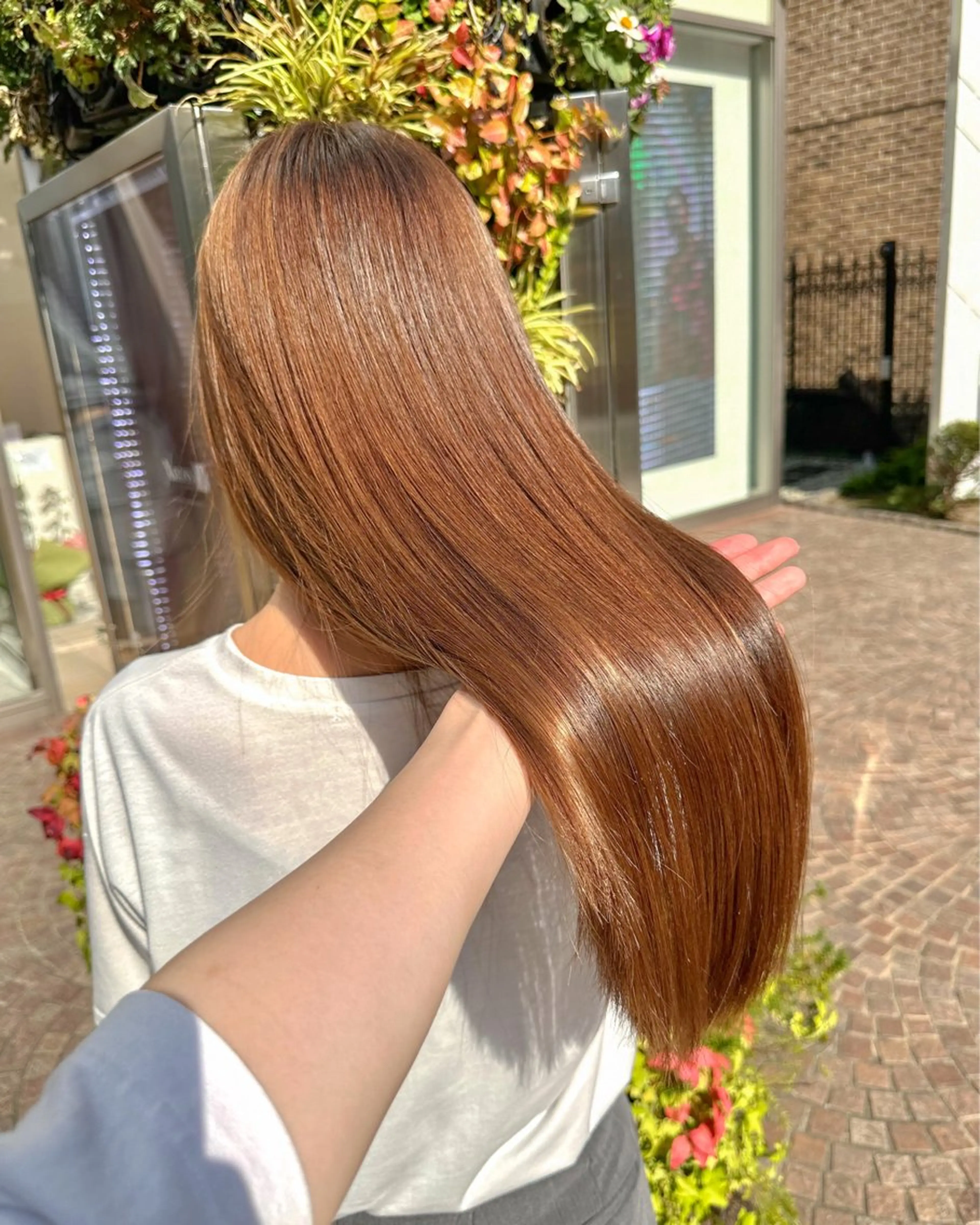 ロング カラー 大森 一慶のヘアスタイル