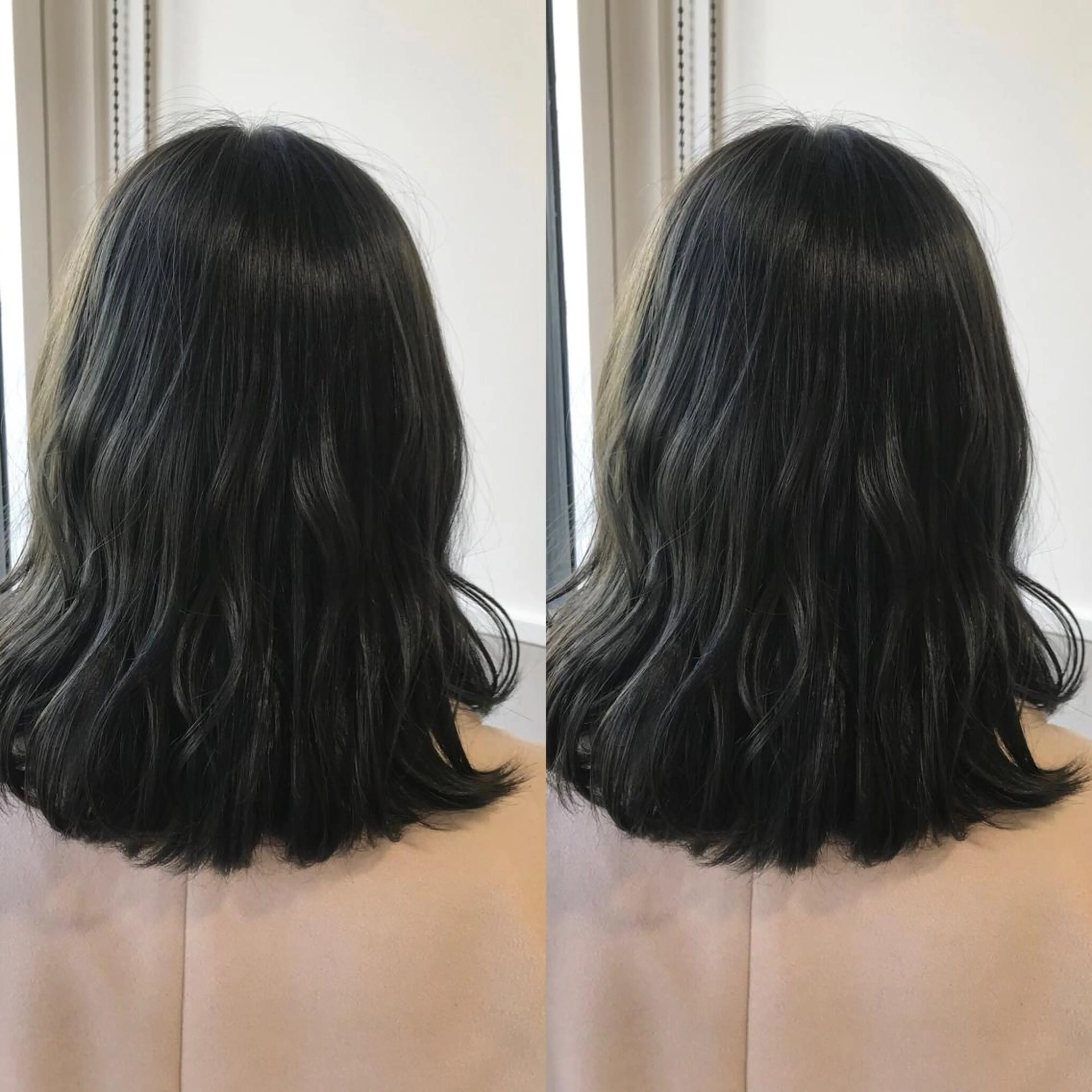 ミディアム カラー SALOWIN所属・小栗 麻衣のヘアスタイル