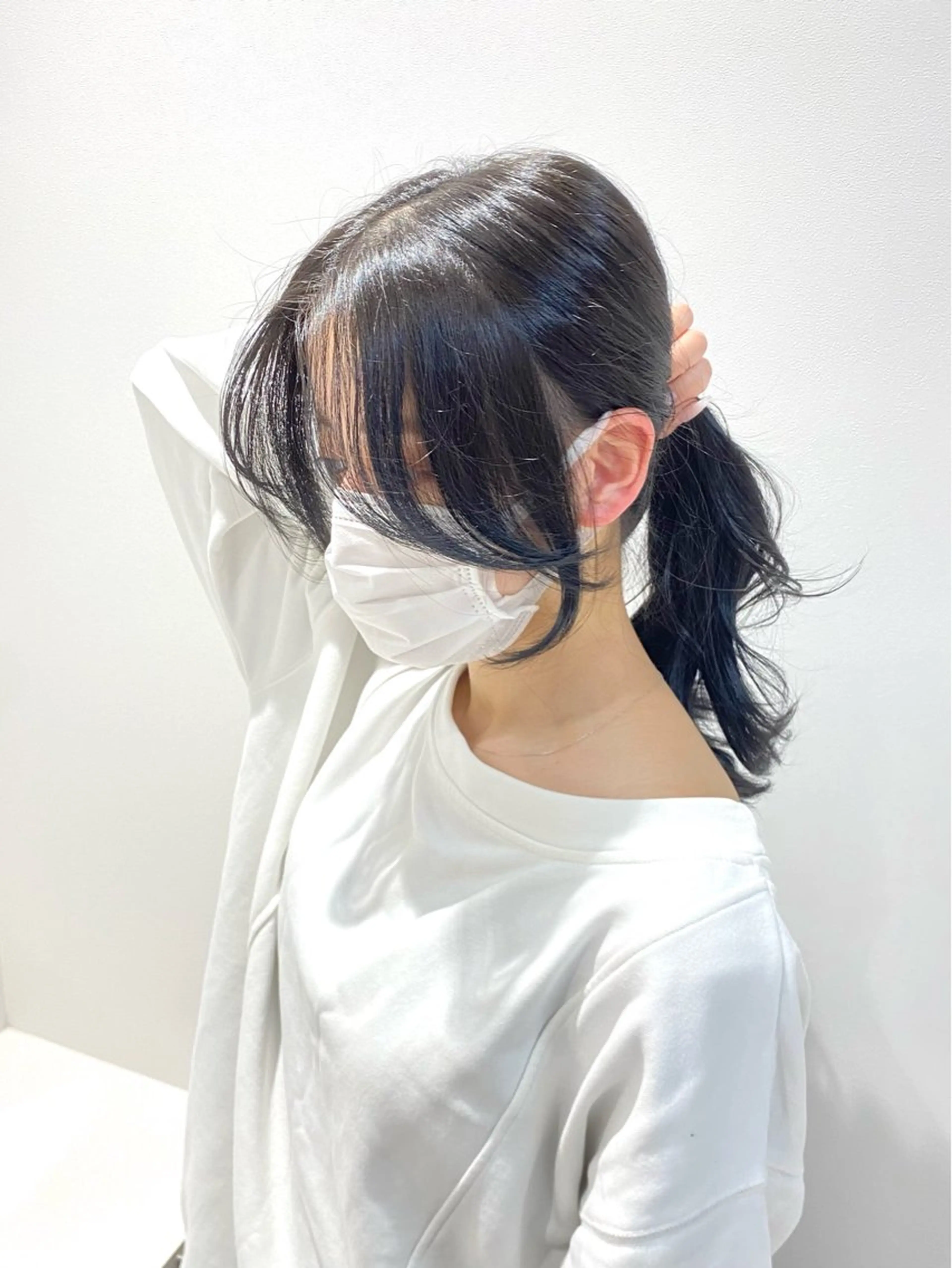 セミロング カラー カット ヘアカラー トリートメント 髪質改善水素TR× レイヤーカット/熊澤のヘアスタイル