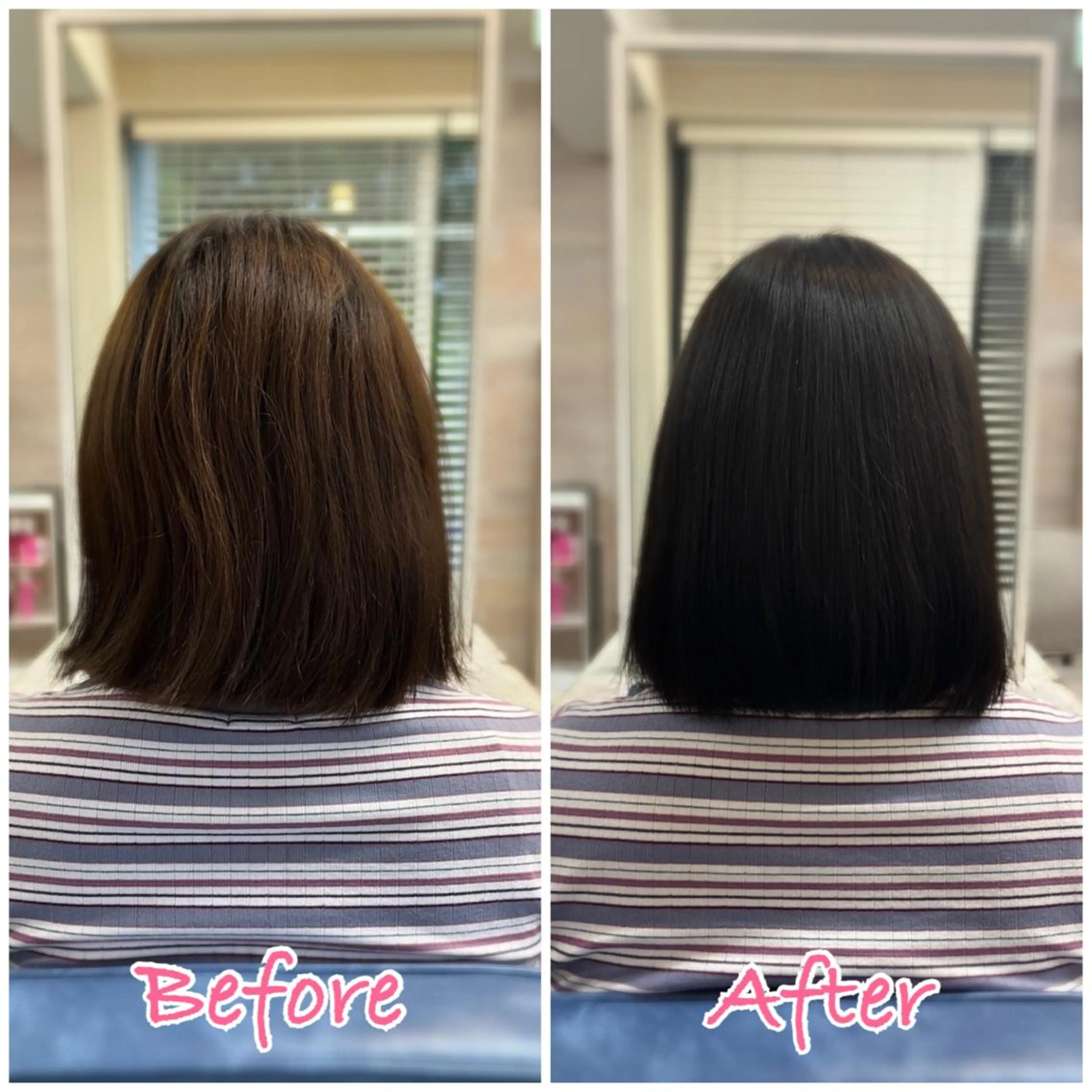 カラー ショートカット 🌸 飯野 舞桜のヘアスタイル