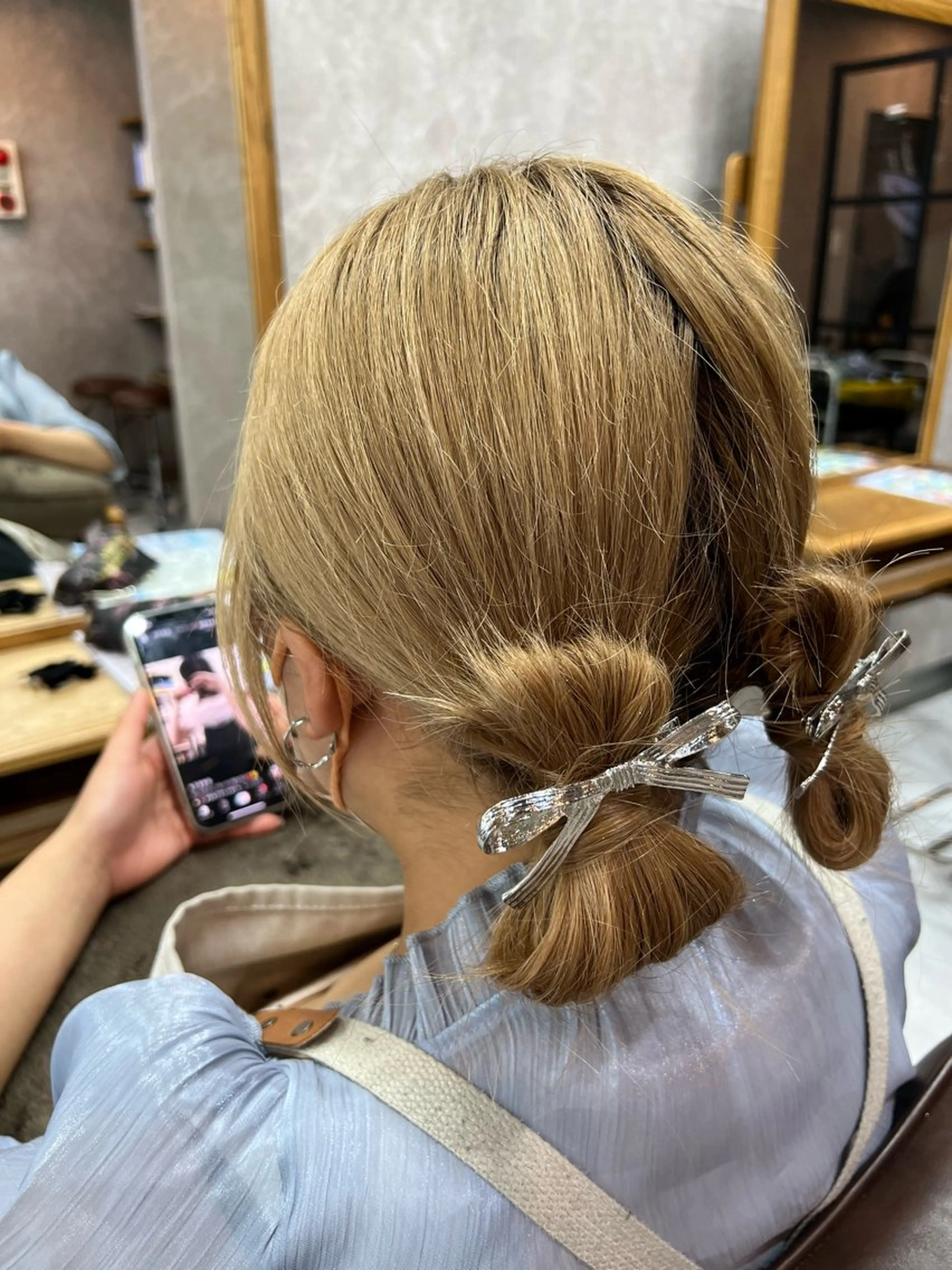 ミディアム ヘアアレンジ デート ヘアセット 🌻belle /JUMA🌻のヘアスタイル