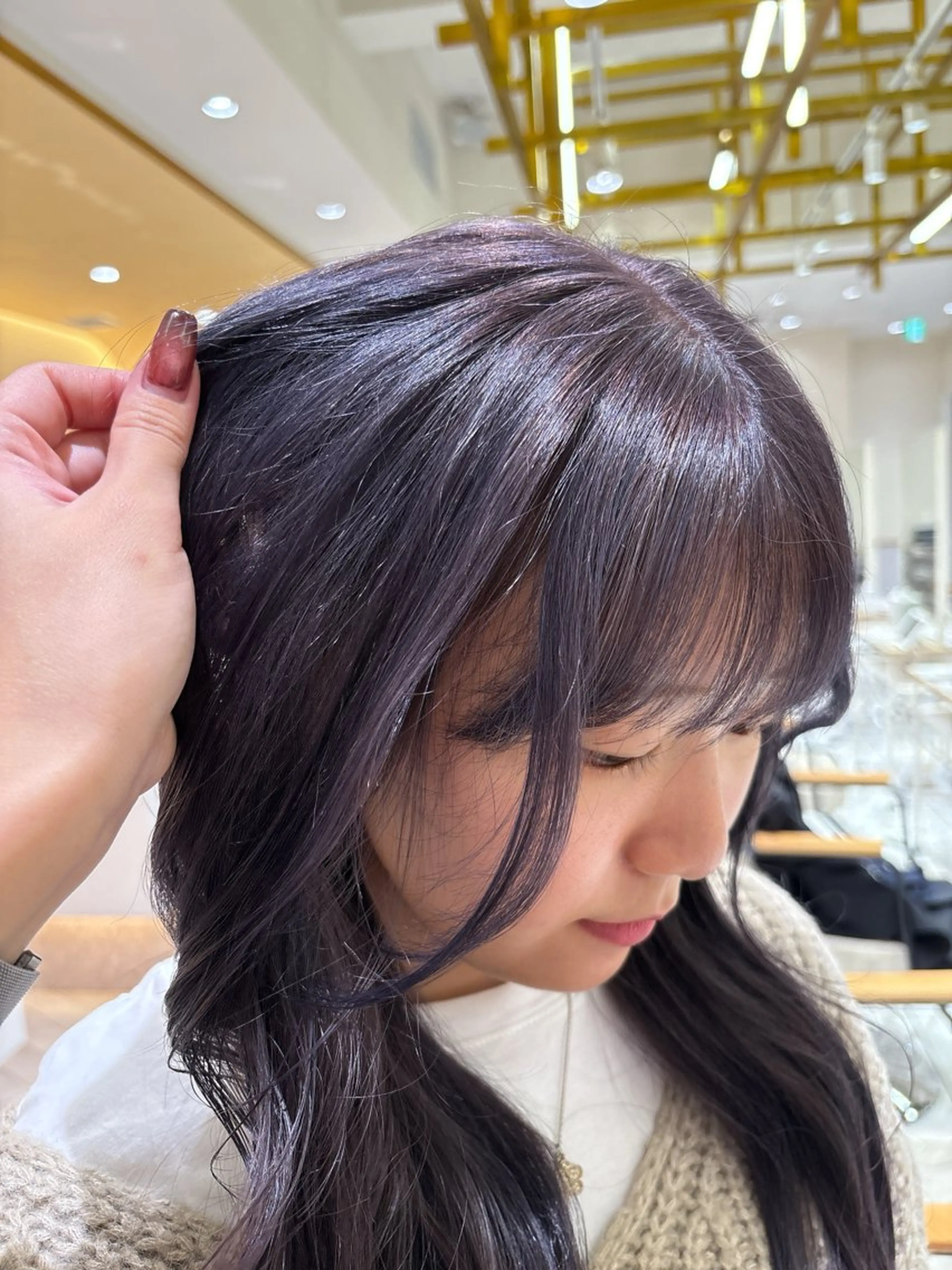 ロング カラー カット ヘアカラー 🦋sana🦋 似合わせカット✁のヘアスタイル