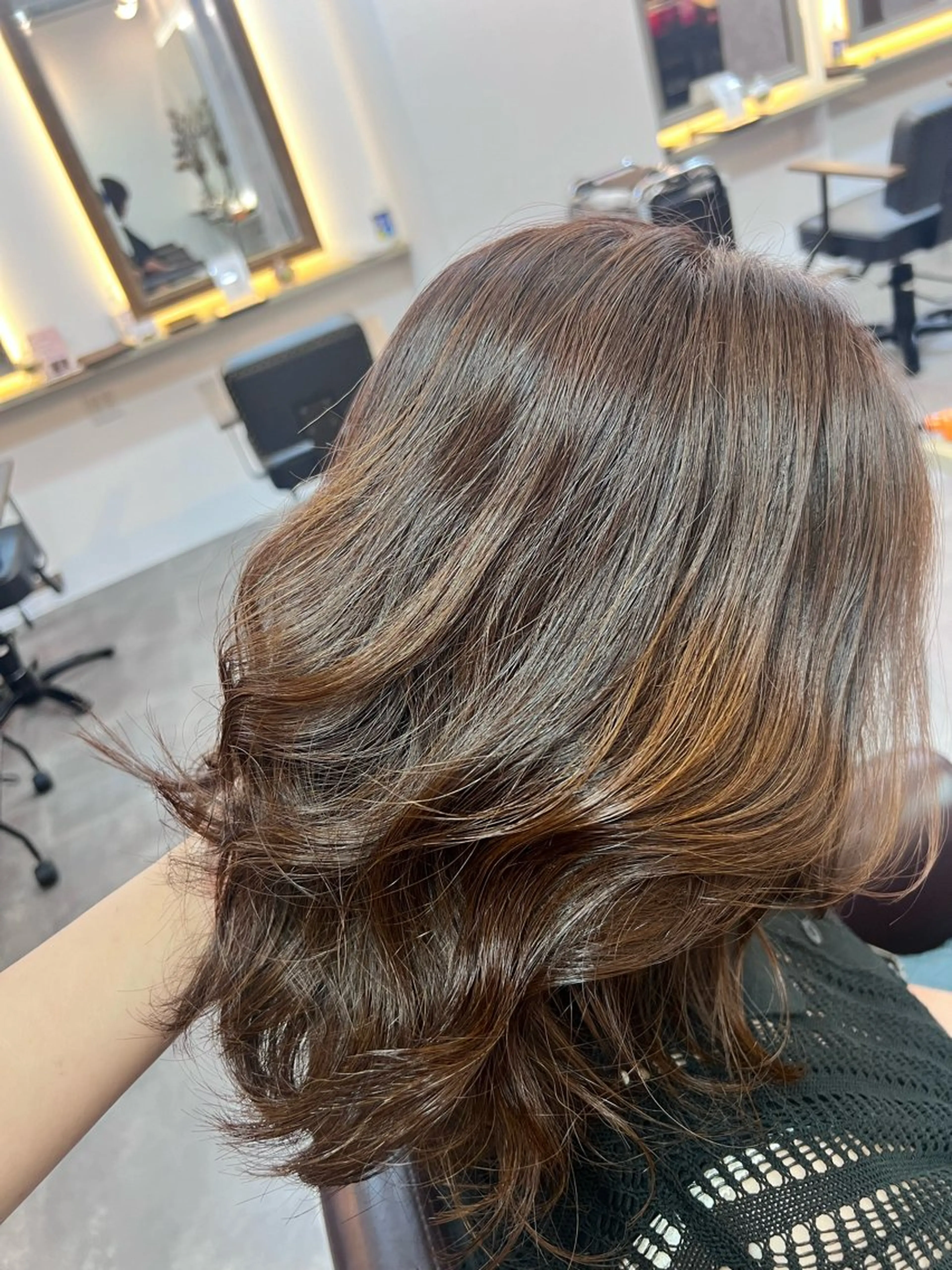 ミディアム Richell所属・Richell🎀 🖤yuuのヘアスタイル