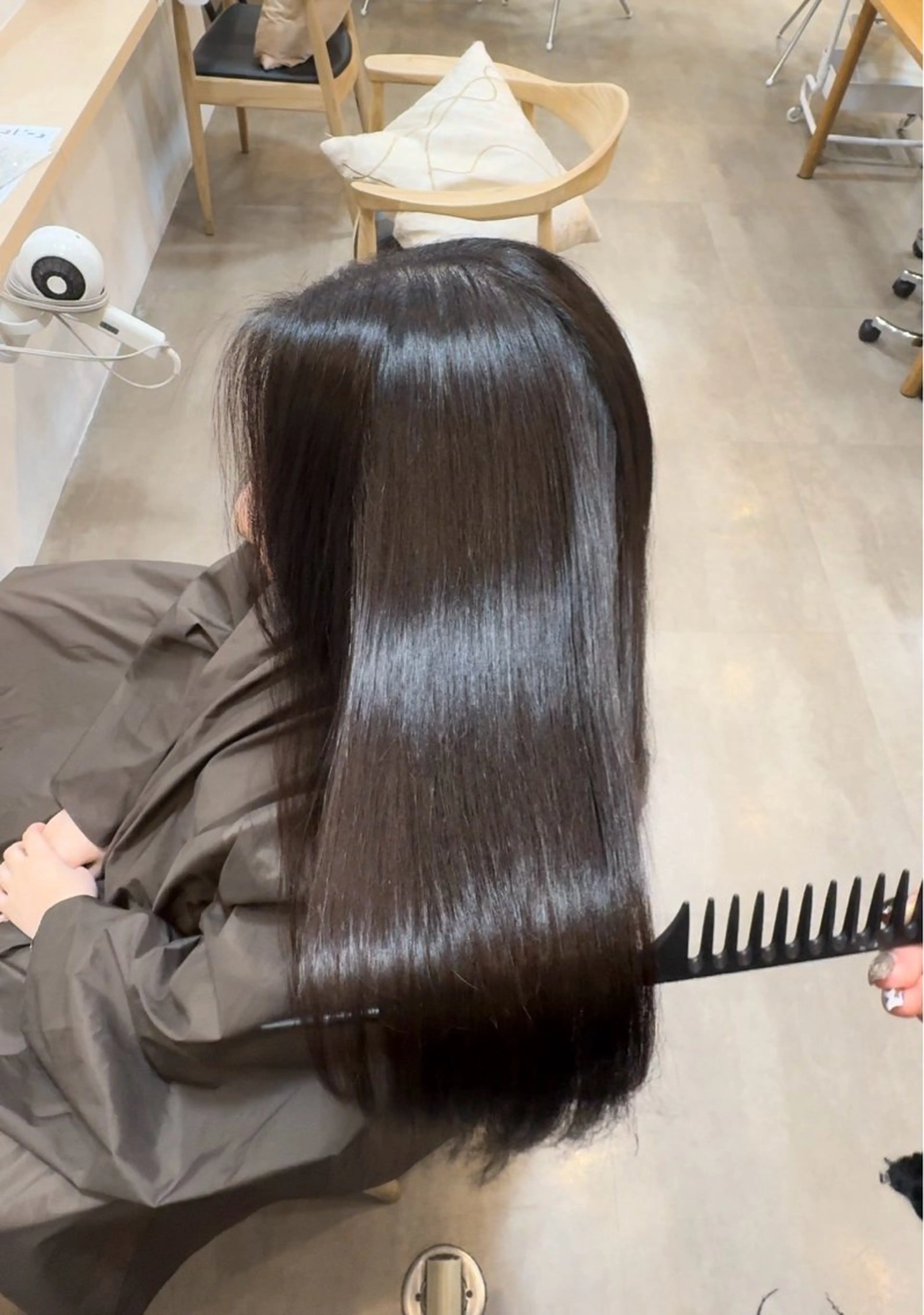 髪質改善straight＋Aujua shampoo（U30）の写真