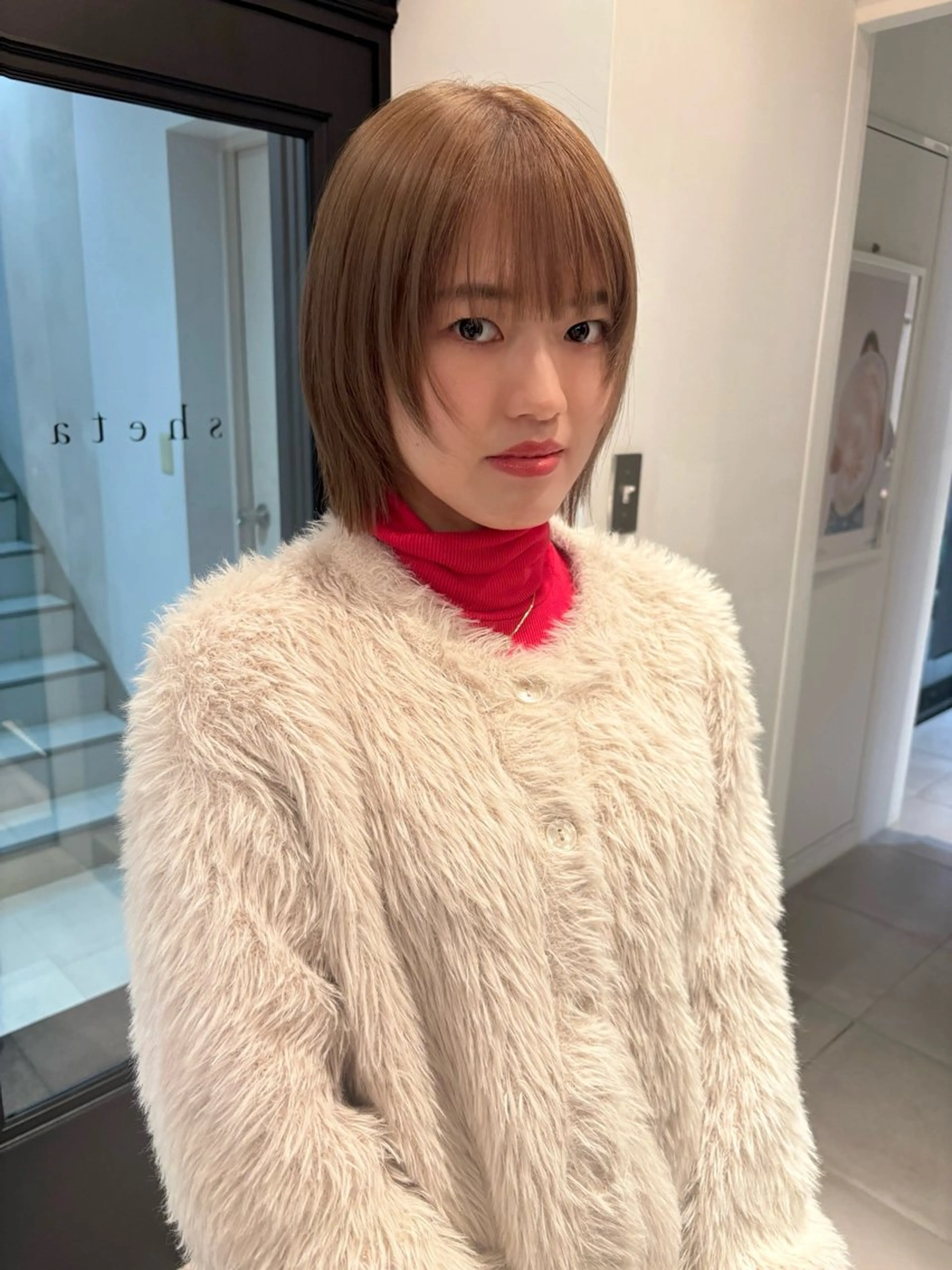 ショート カラー ヘアカラー riria/ショート /ブラウンカラー🎀のヘアスタイル