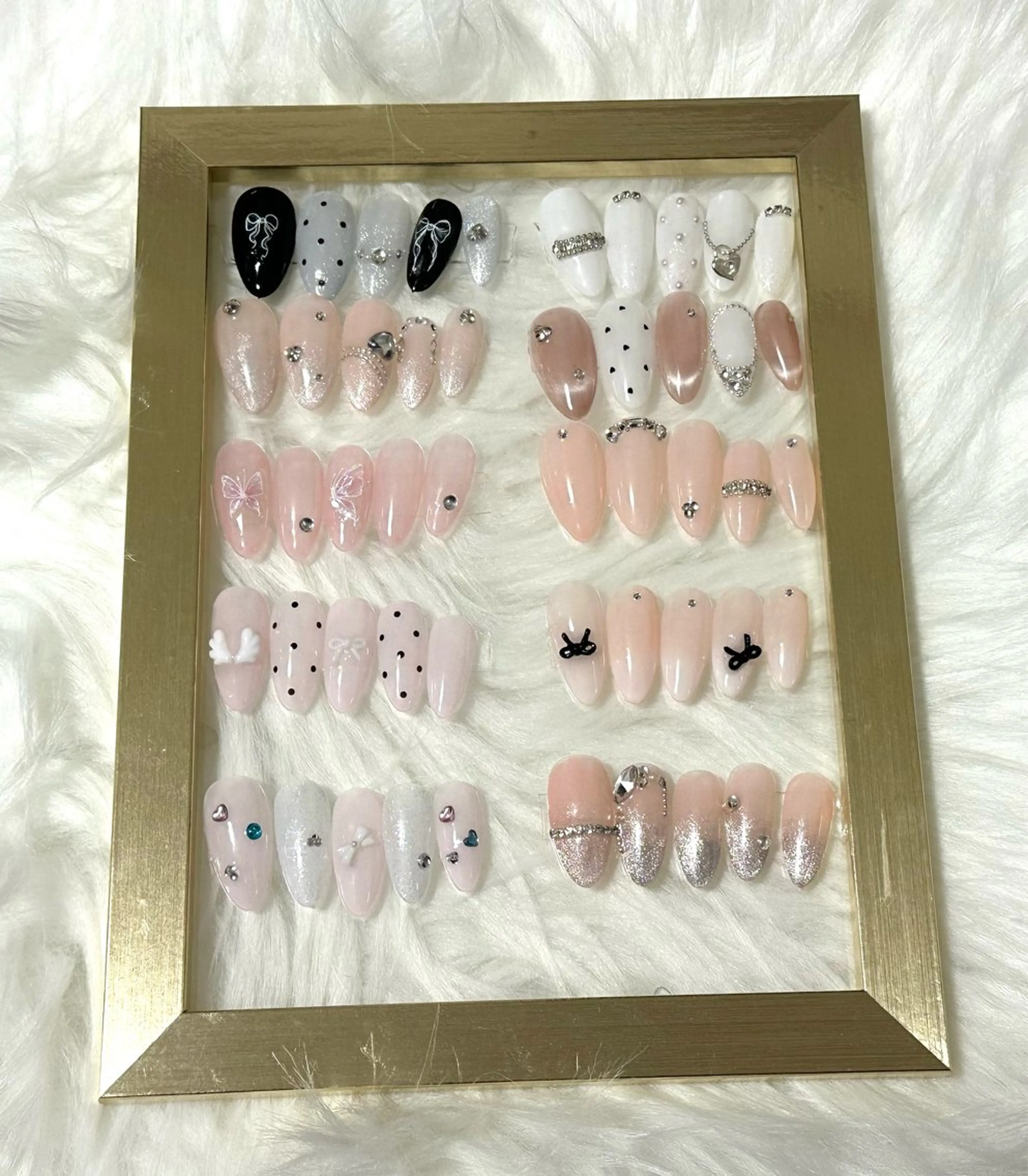 【🌟サンプルモニター募集🌟】撮影OKで特別価格♡ワンホン・ガーリーネイル💅🎀(オフ込み)の写真