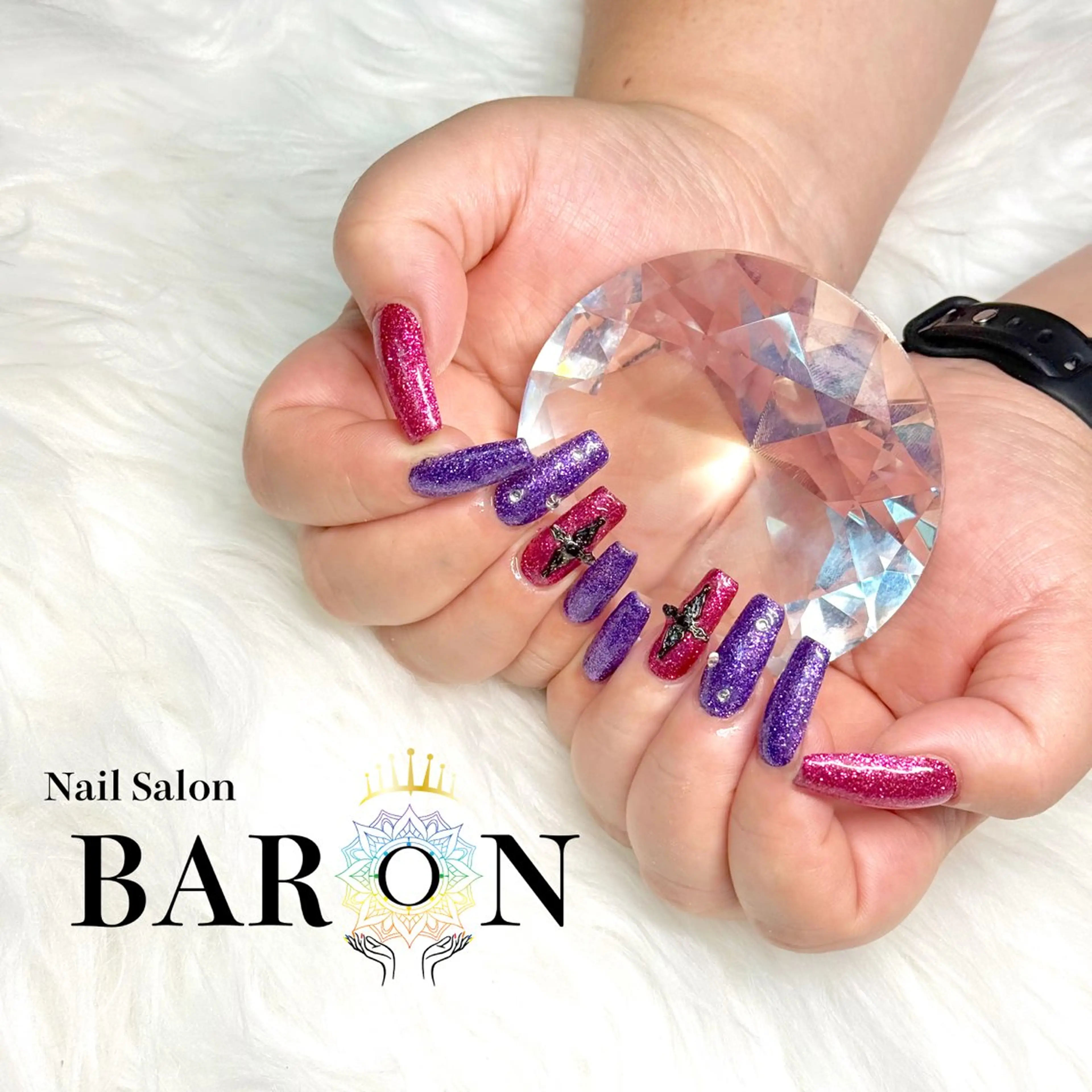 ネイル ハンドネイル BARON本厚木店 🐹RIN🐹のネイルデザイン