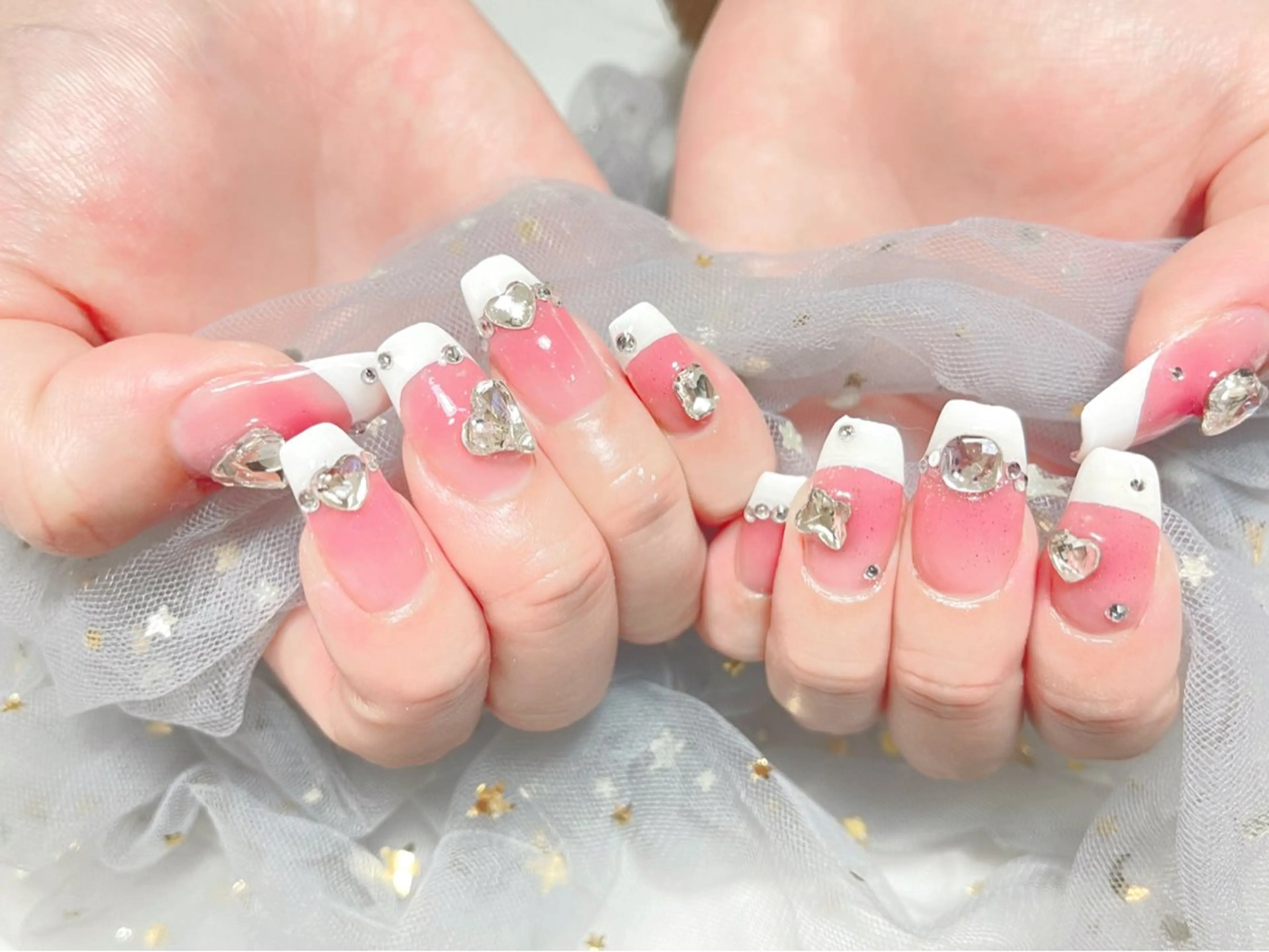 ネイル ハンドネイル 🎀ネイルサロン エクラYUI🎀のネイルデザイン