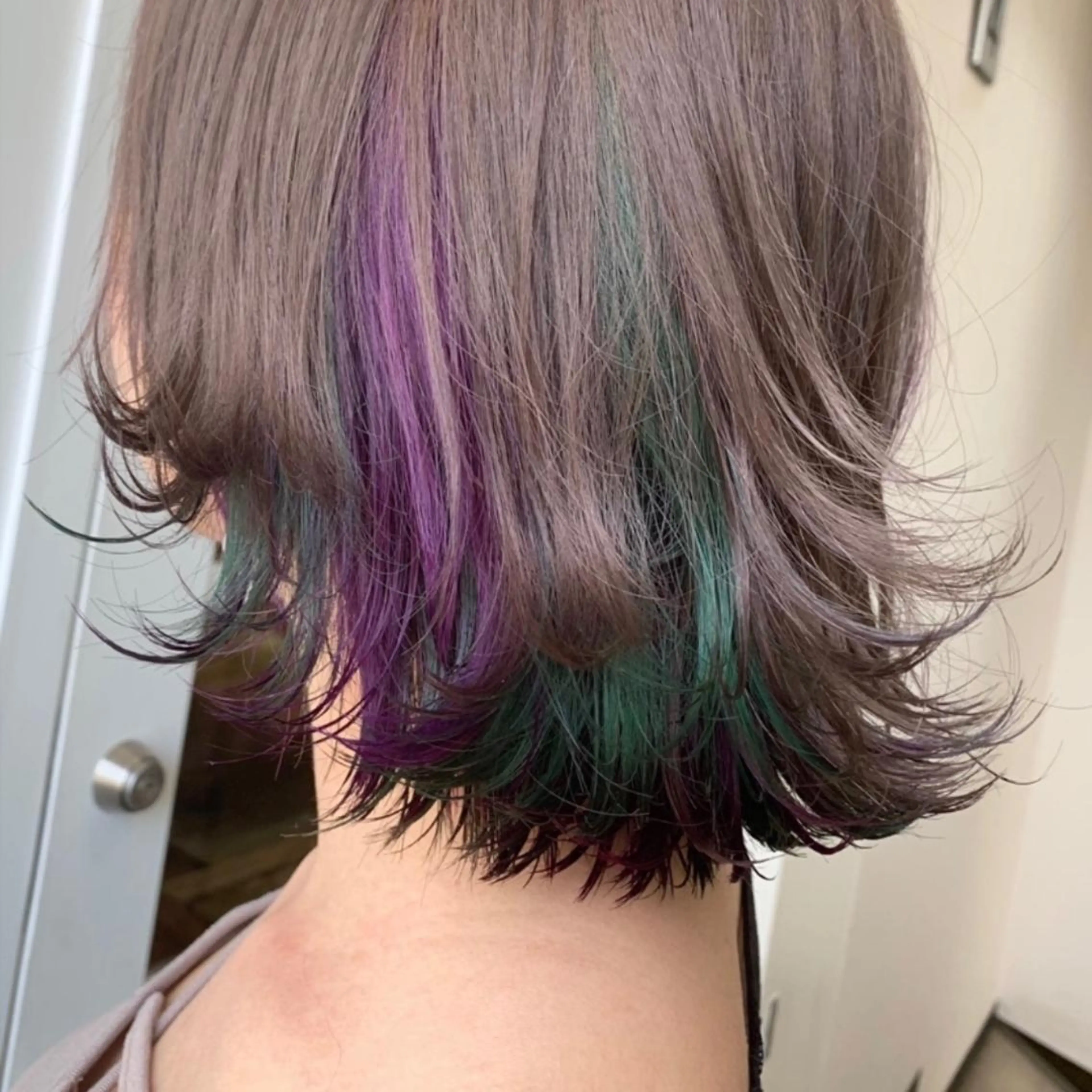 ミディアム カラー 韓国ヘア /男女❄️ 細江 美紅のヘアスタイル