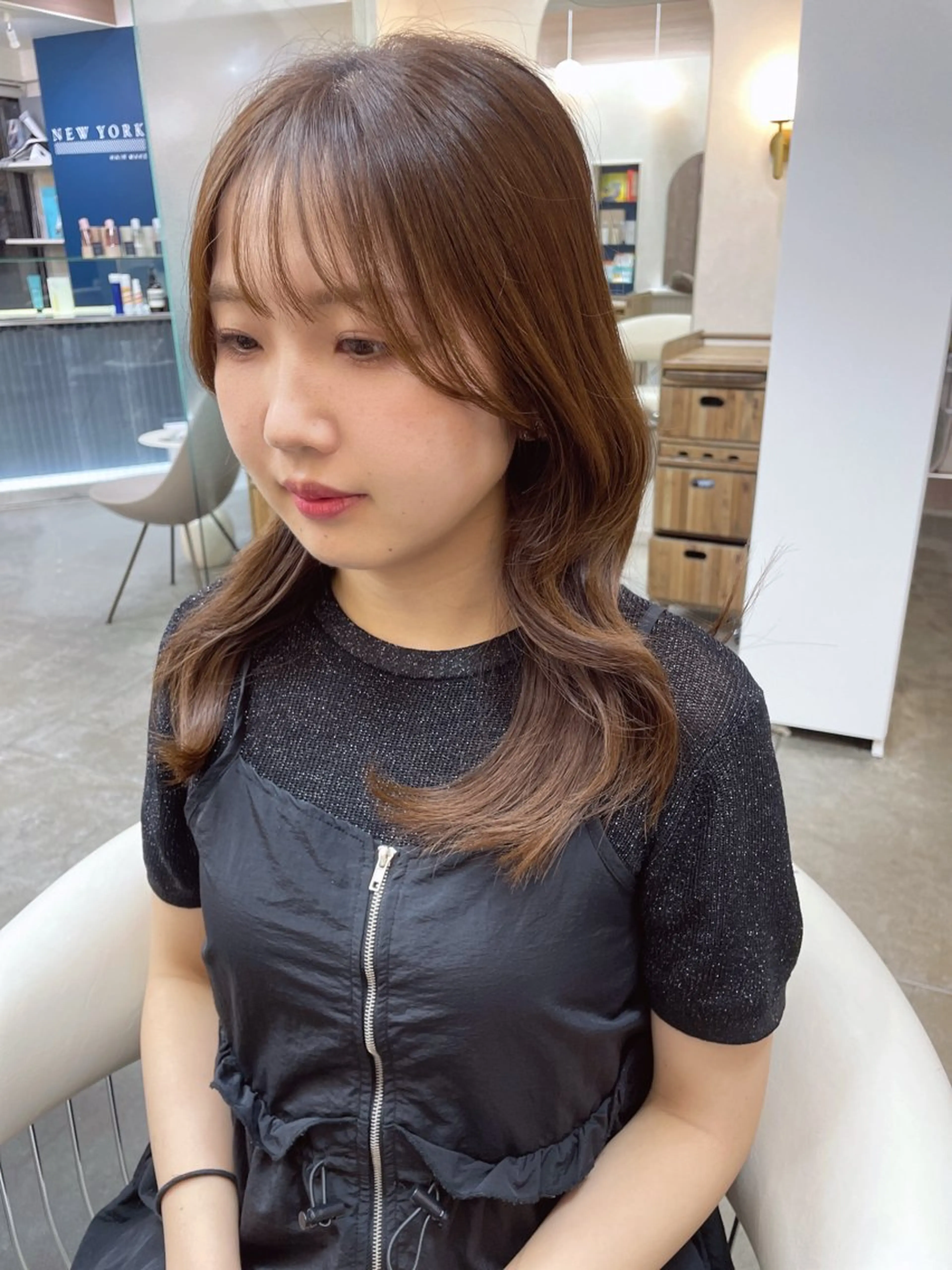 【カット無料】カラー＋トリートメント【全体カラー】の写真