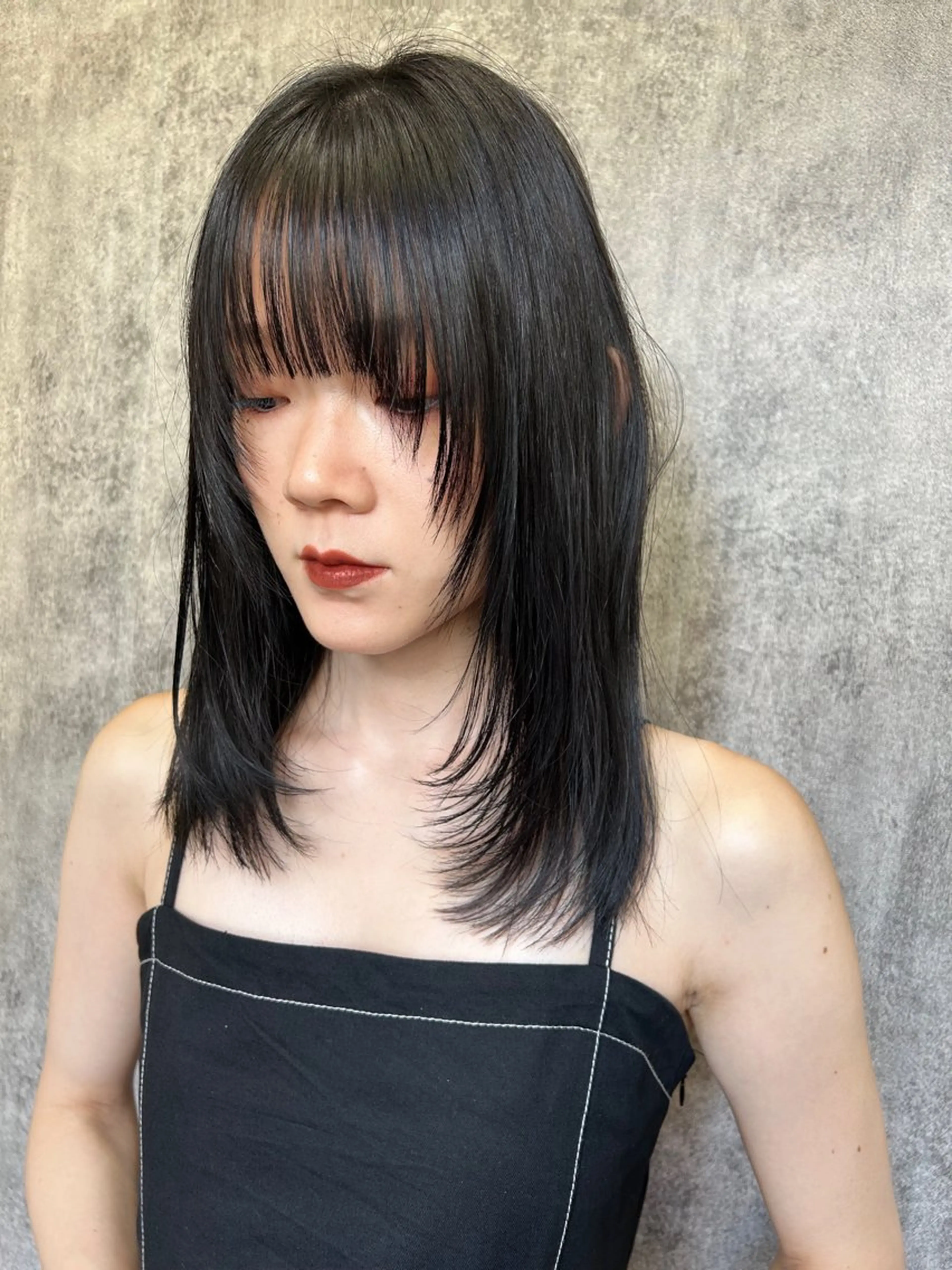 ロング カラー 地毛風艶カラー🌿 喜多夏海のヘアスタイル