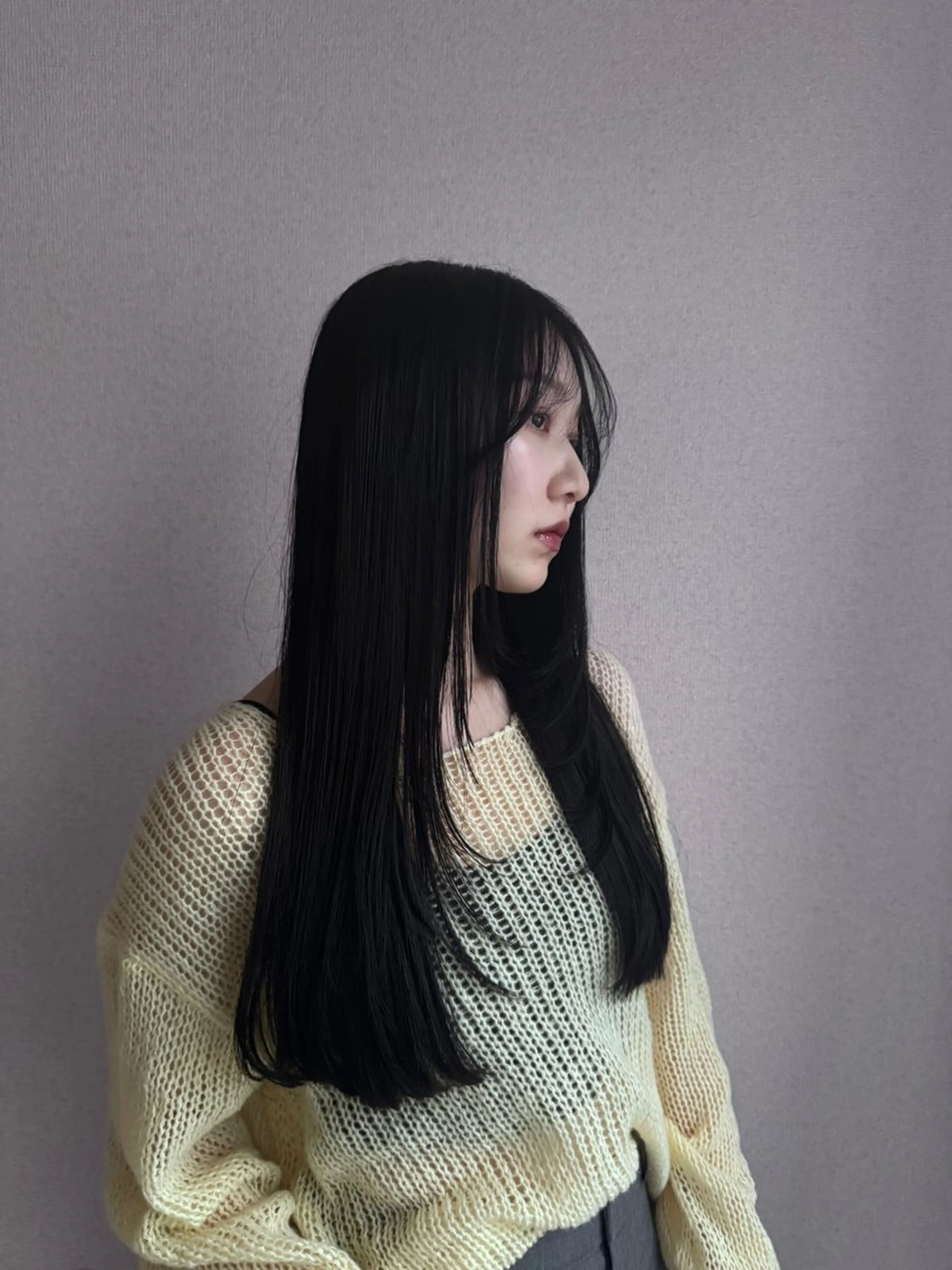 ロング レイヤーカット ヘアカラー トリートメント 透明感カラー/艶髪 💎🐇uraraのヘアスタイル