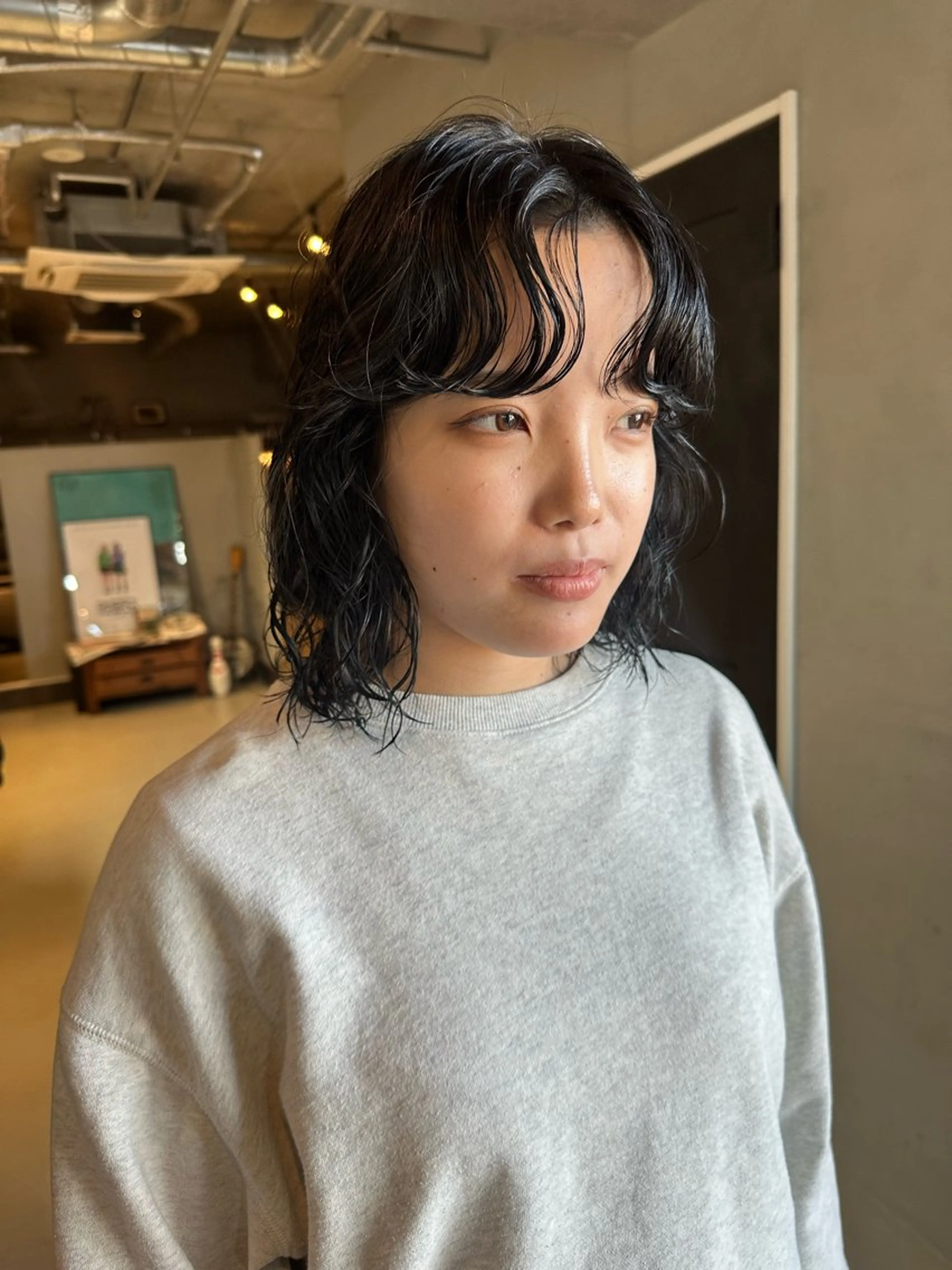 ミディアム カラー パーマ カット ヘアカラー パーマ トリートメント 斎藤祐樹 /レイヤー/パーマのヘアスタイル