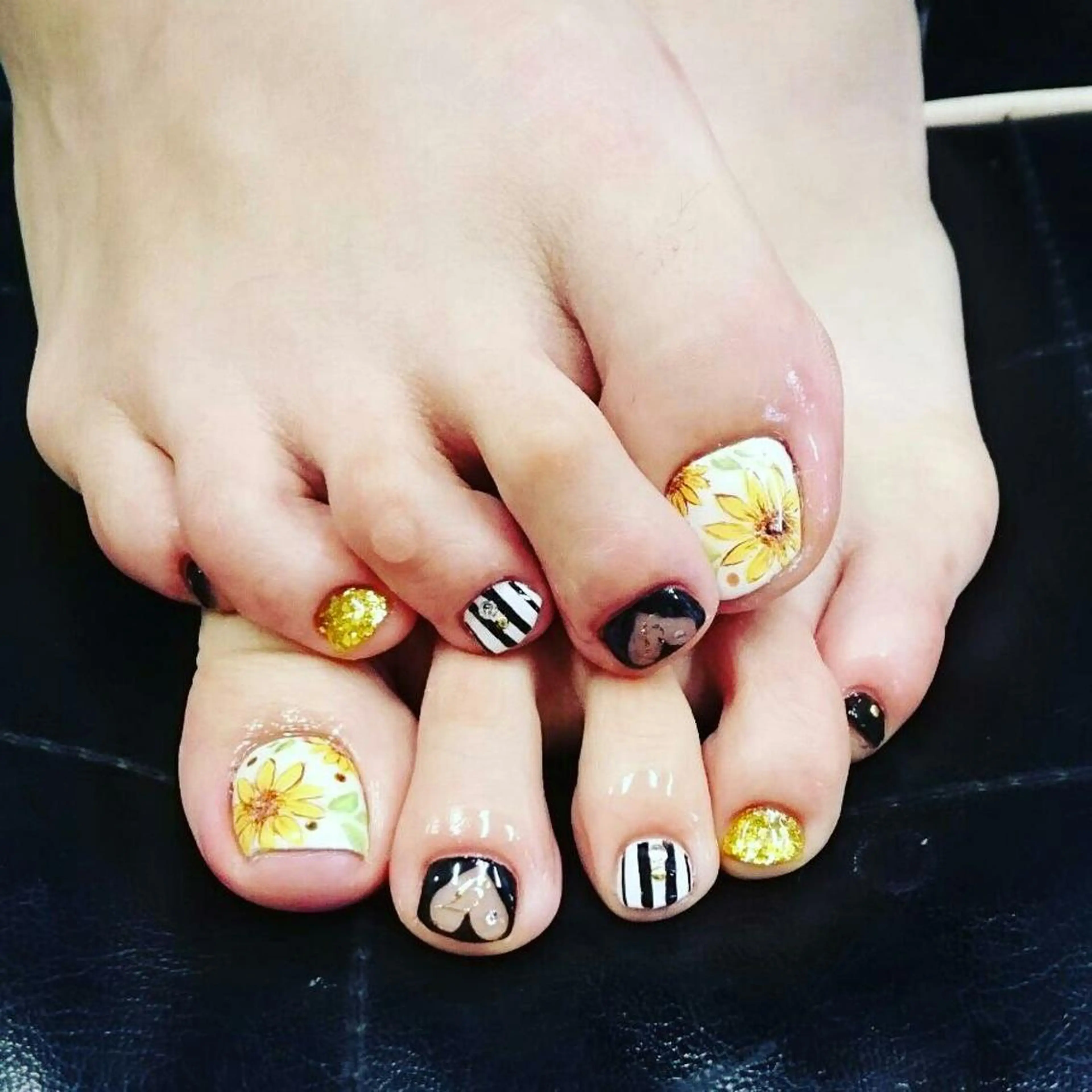 ミディアム ネイル nail salon Blancのネイルデザイン